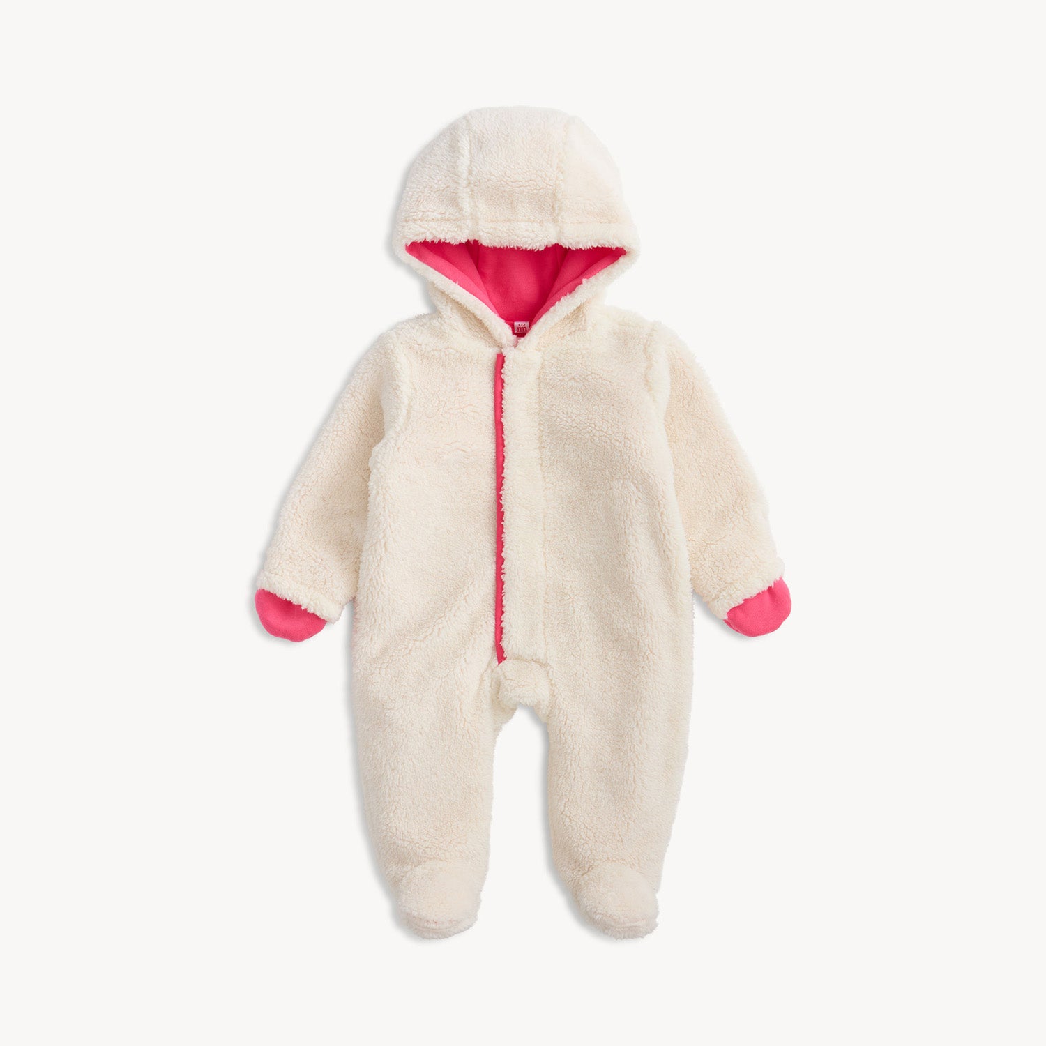 Gentle Cream Sherpa Footie