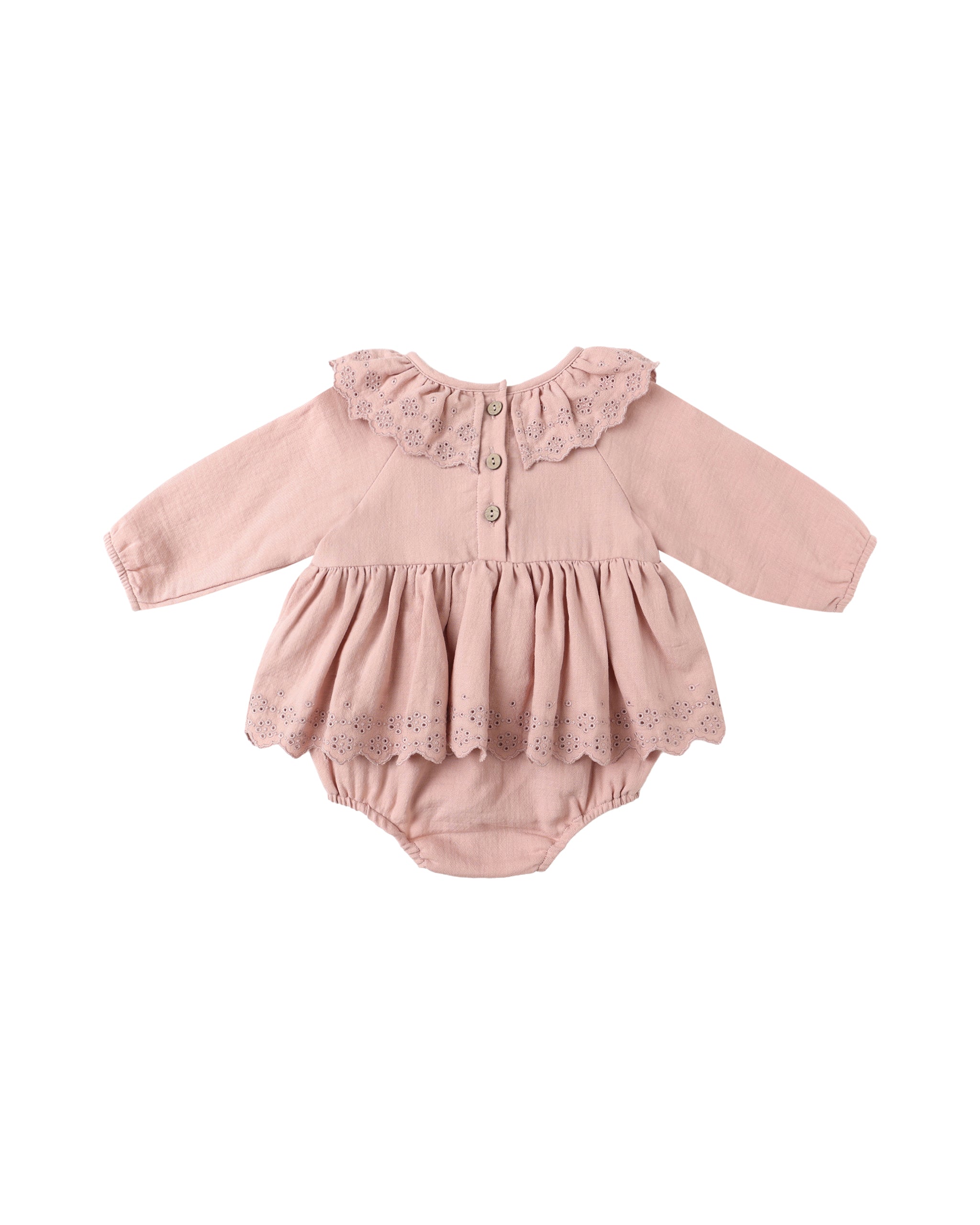 Thalia Romper: Rose