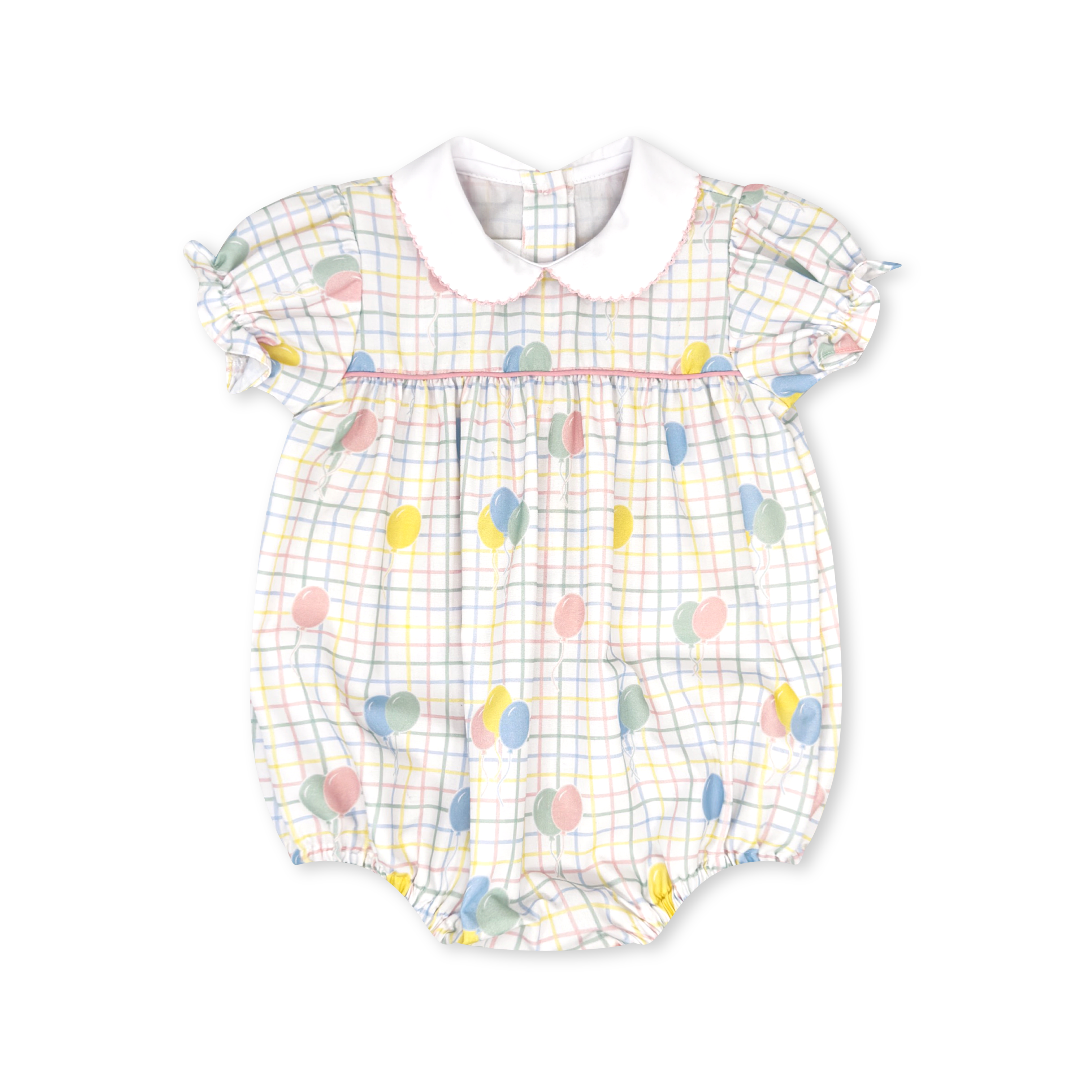 Charleston Bubble: Party Time Balloon Plaid