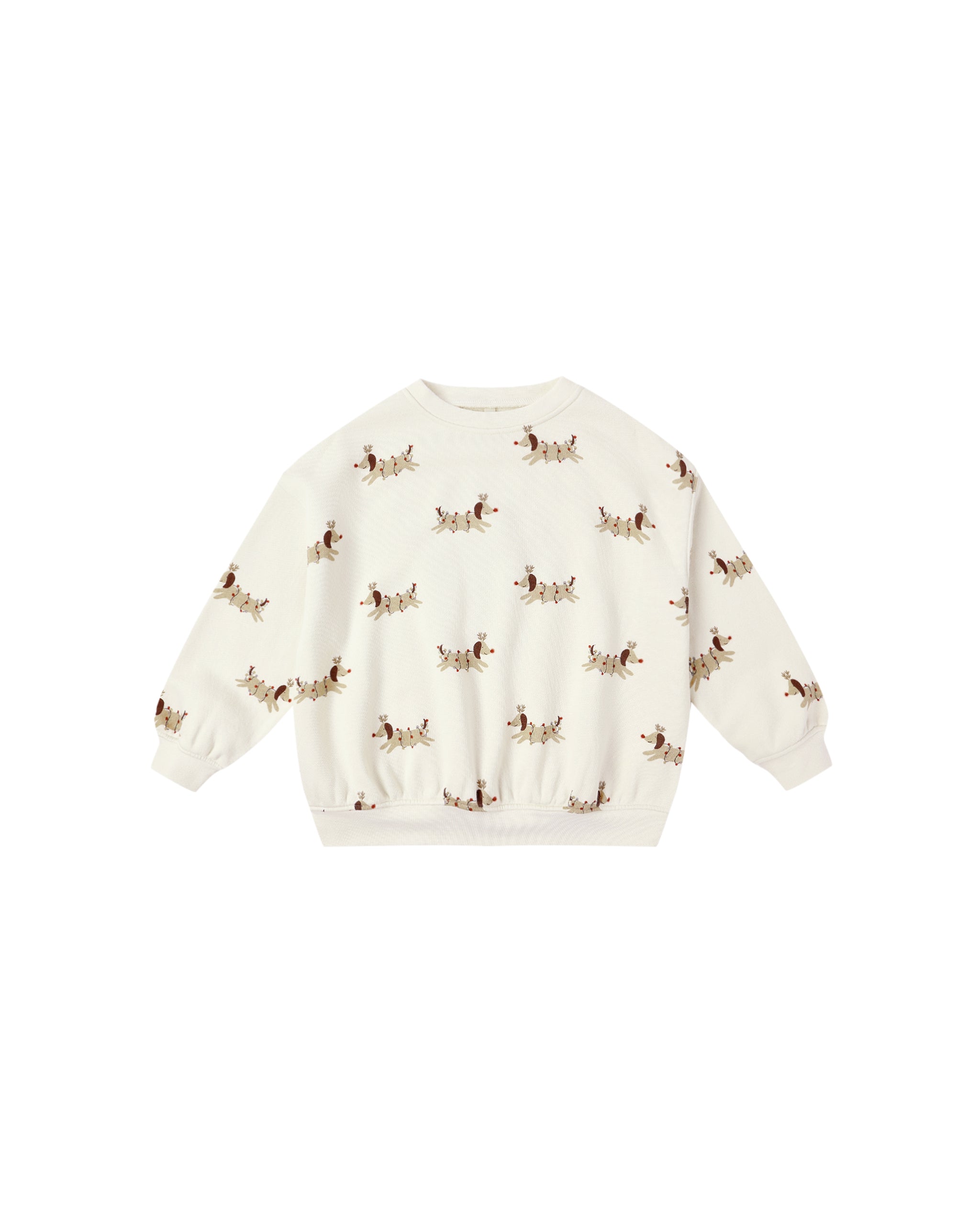 Relaxed Sweatshirt: Christmas Dogs
