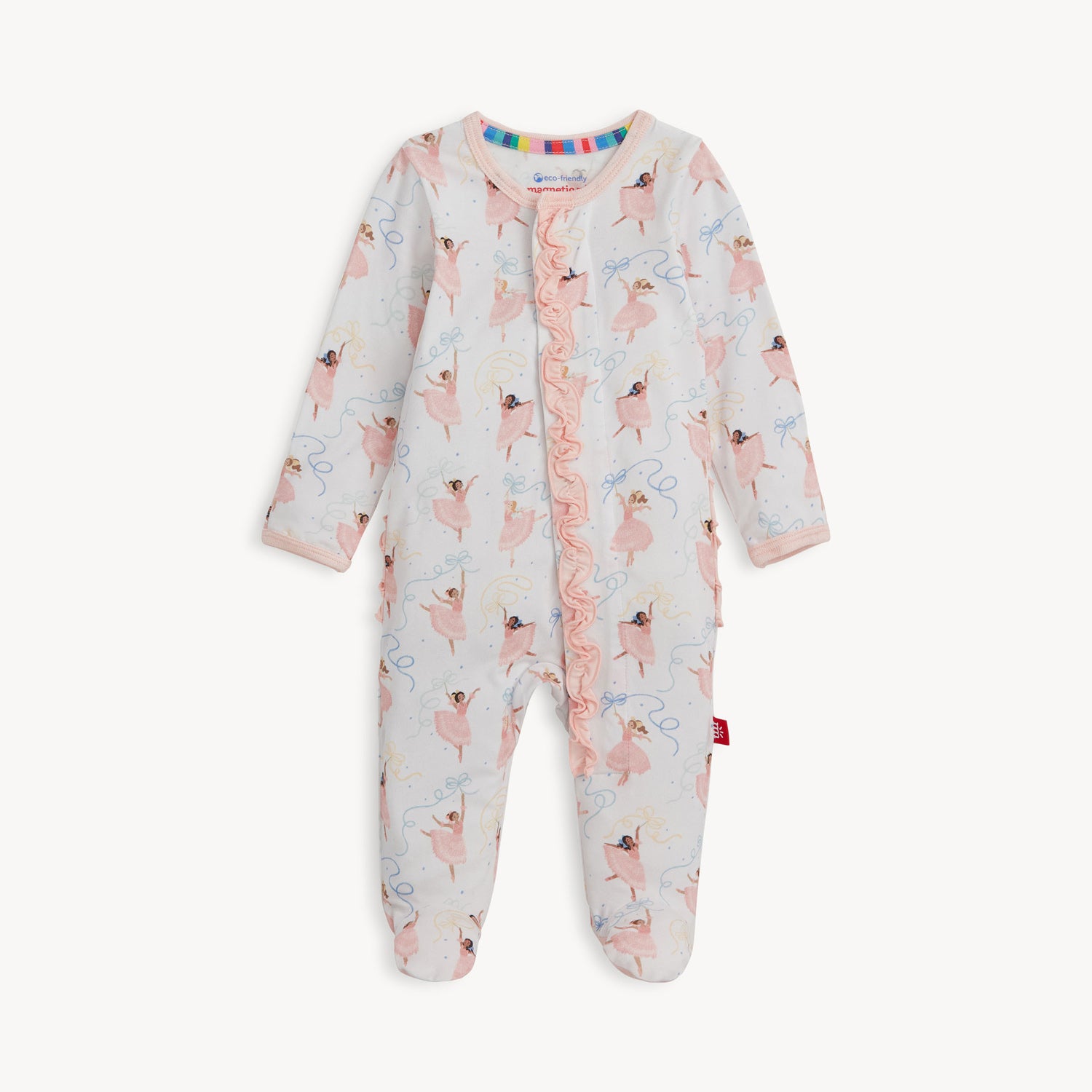 Pretty Plies Modal Ruffle Footie