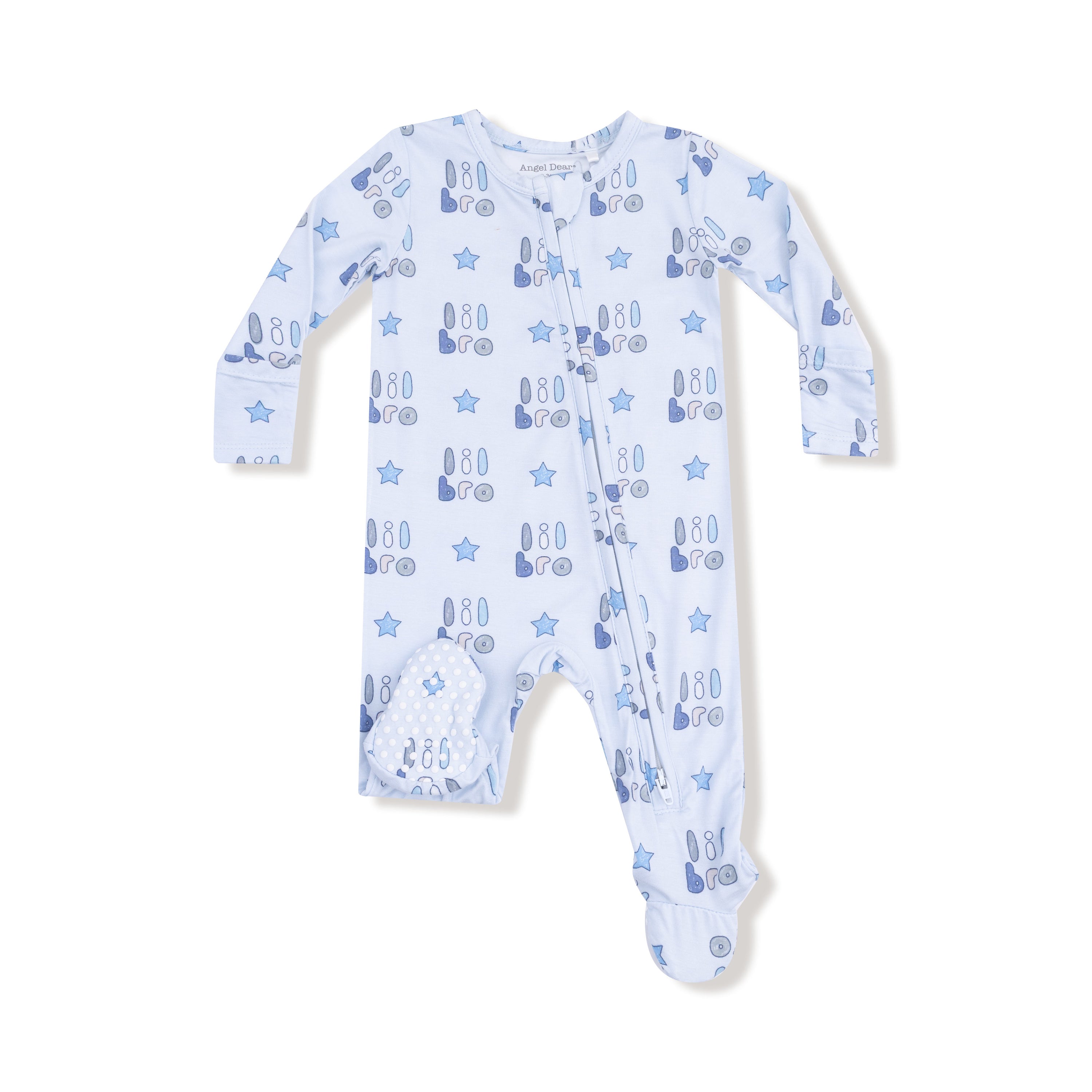 Lil Bro 2 Way Zipper Footie