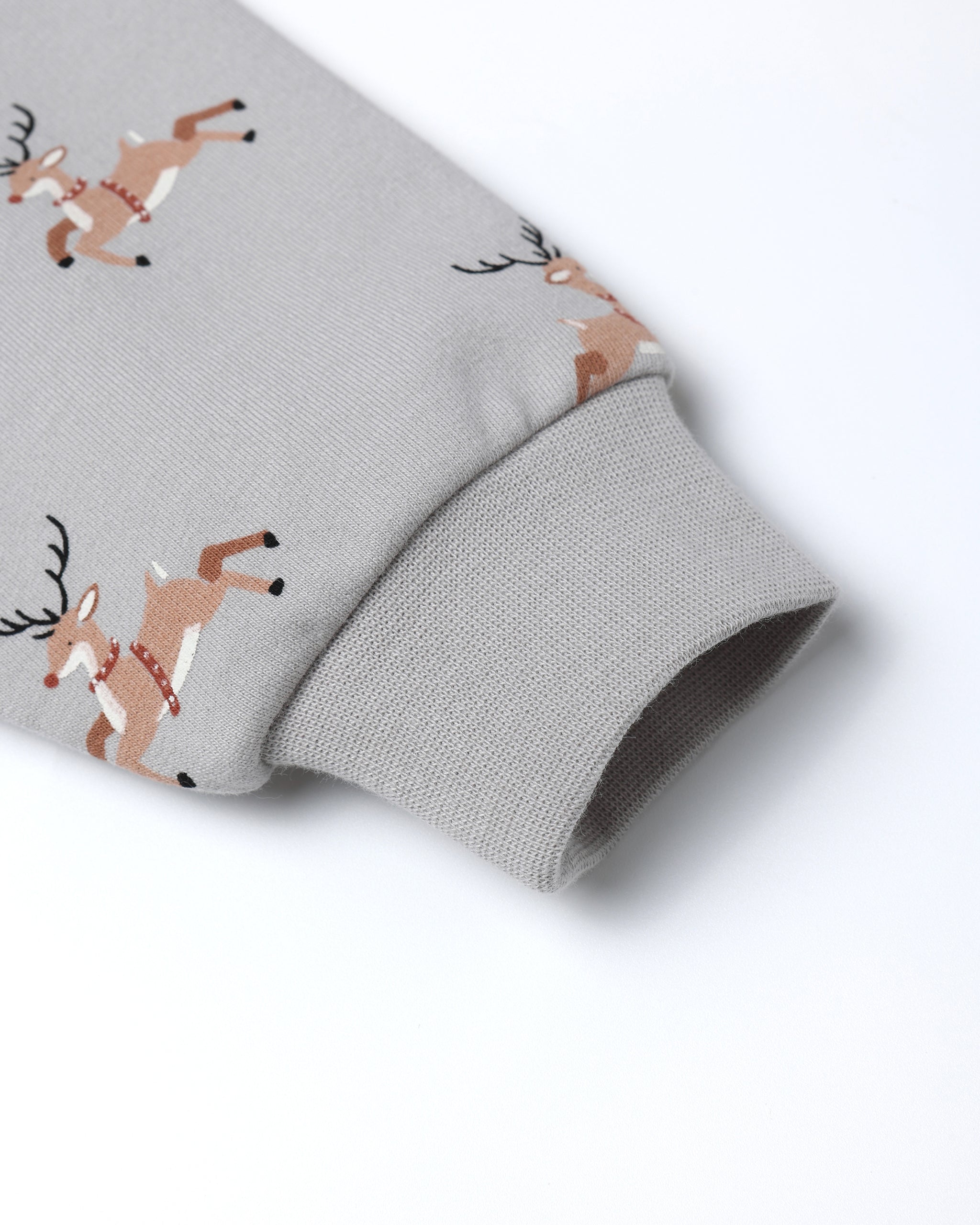 Reindeer Relaxed Fleece Sweatshirt