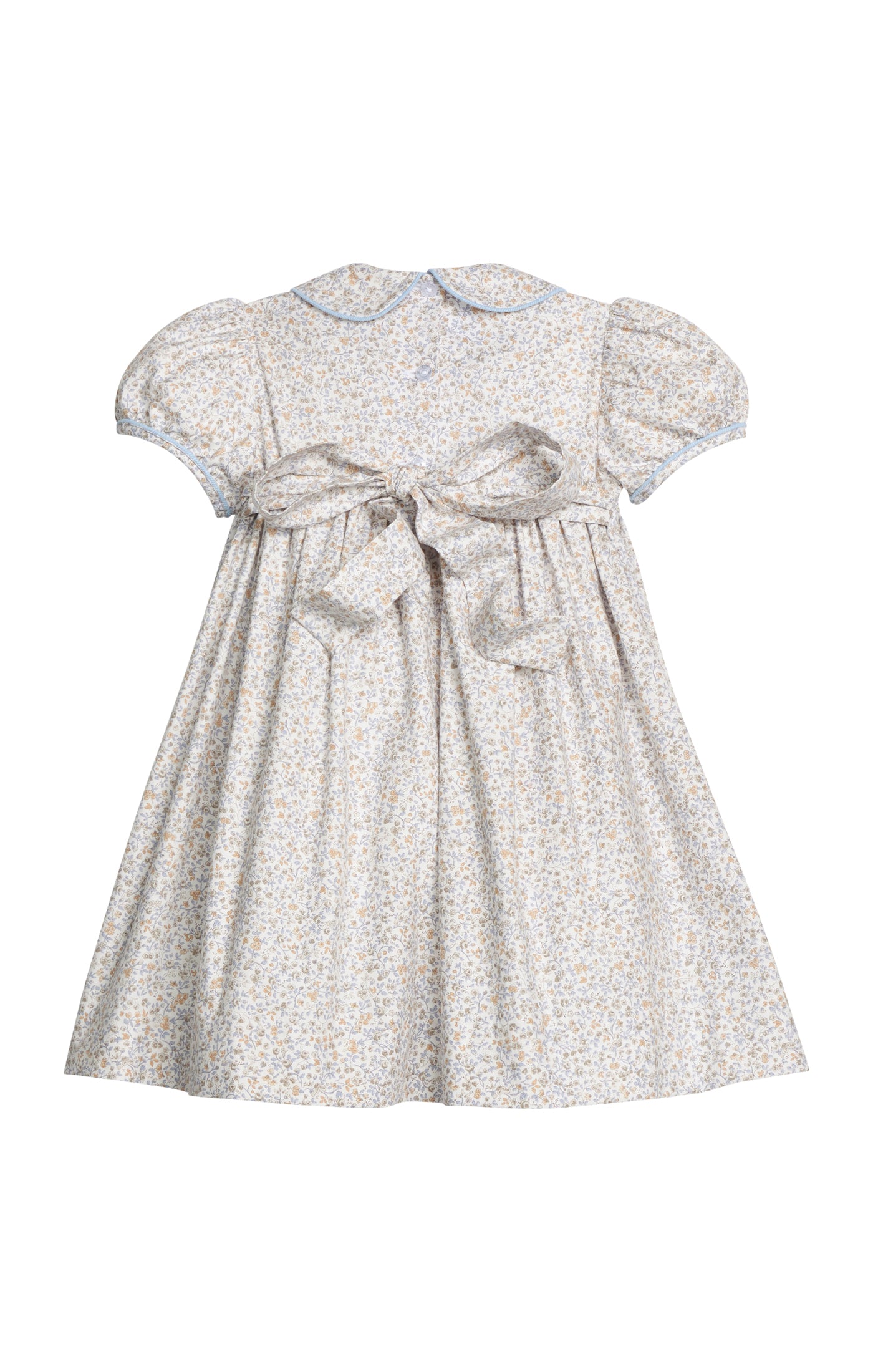 Smocked Peter Pan Dress: Winthrop Floral
