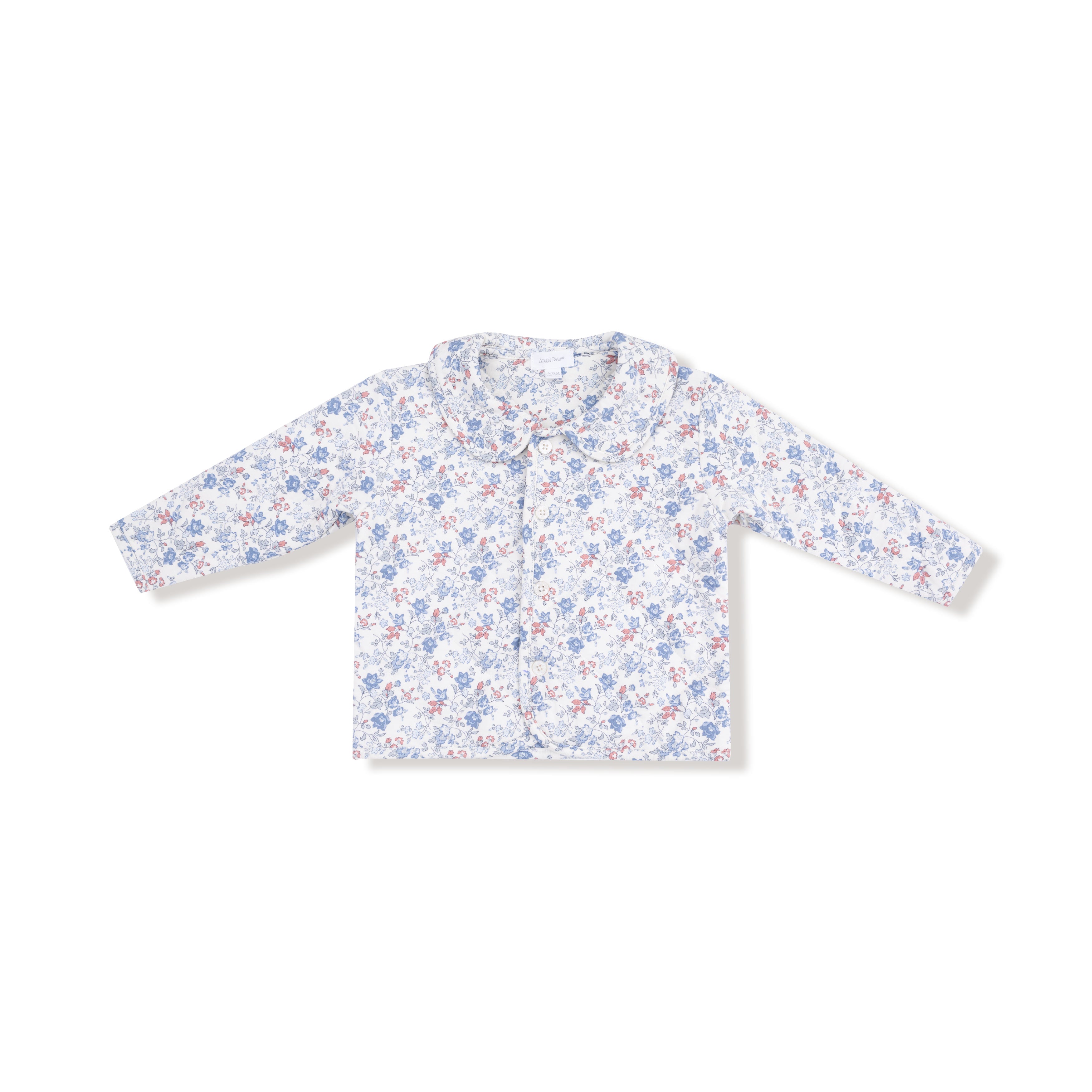 Country Girl Floral Quilted Jacket w/Peter Pan Collar