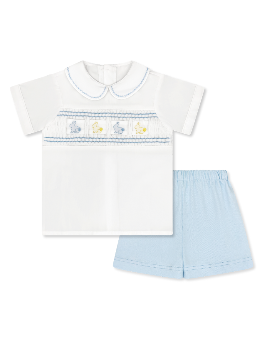 Noah Ribbon Short Set: Easter Bunnies/Golf/Birthday