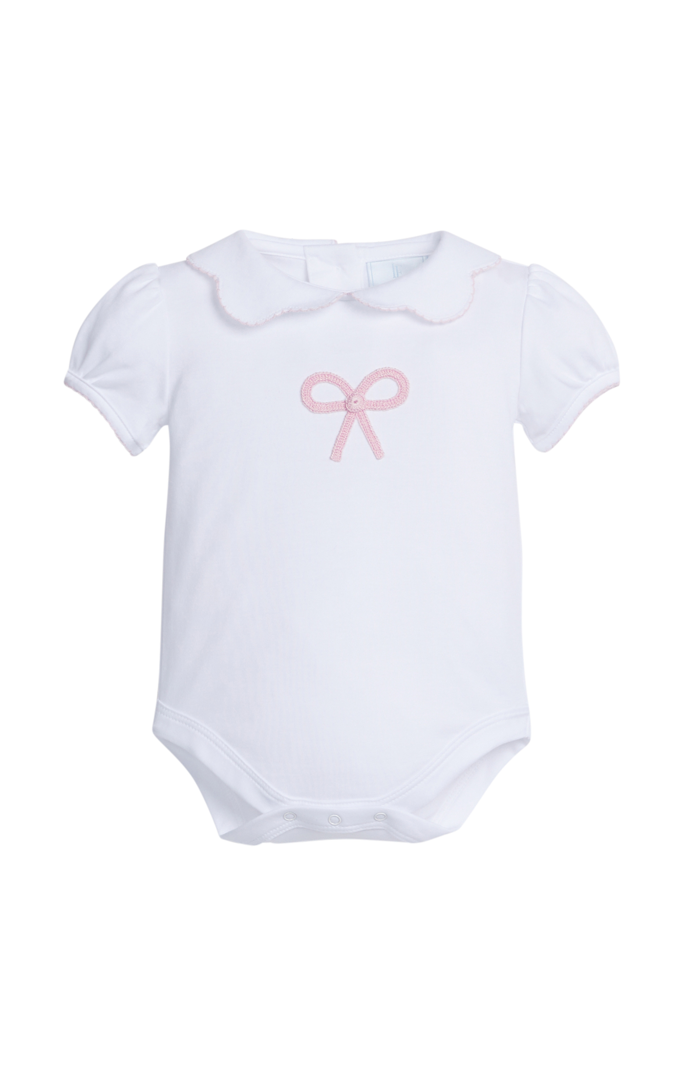 Bow Crochet Peter Pan Onesie & Blouse