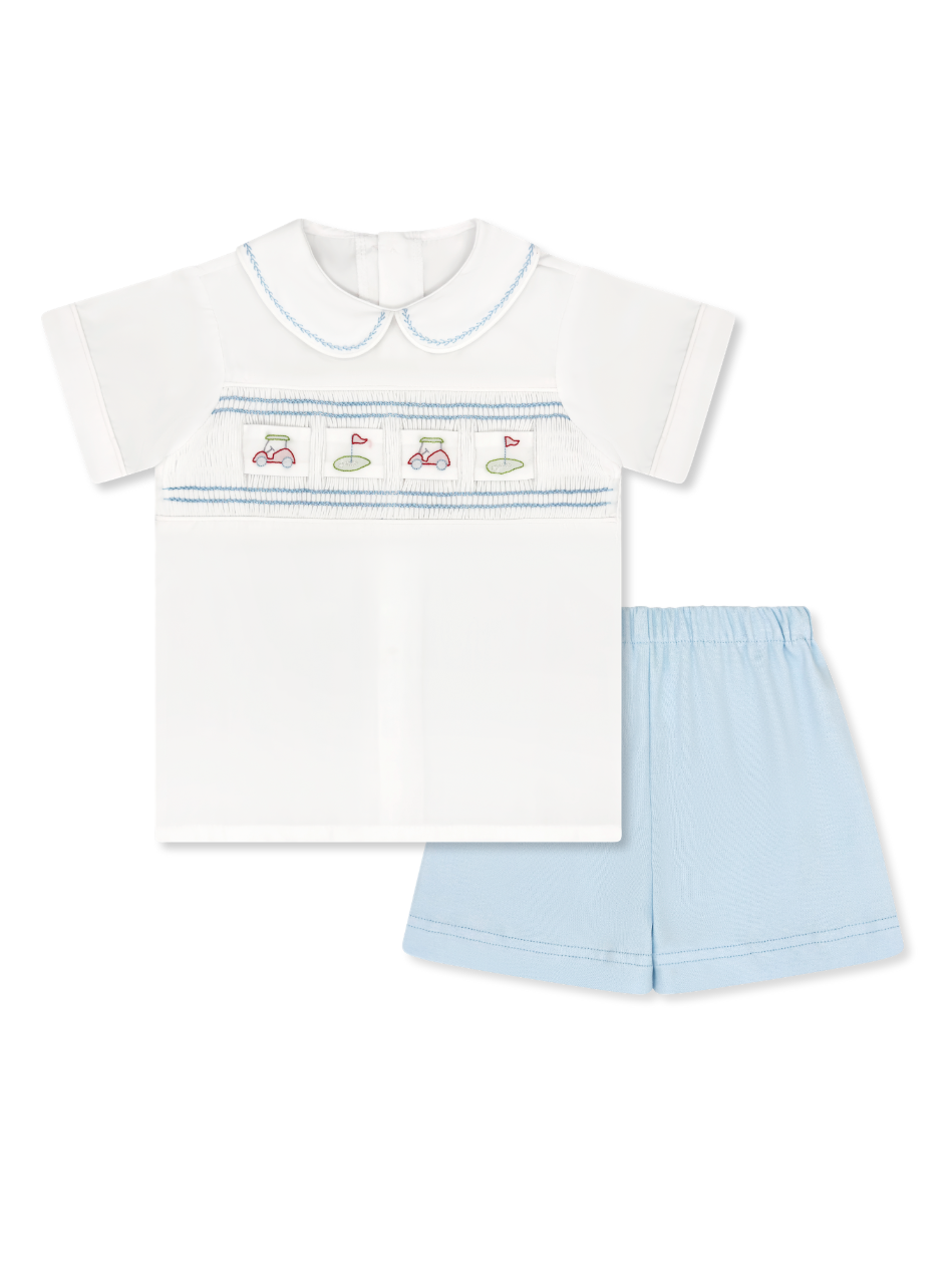 Noah Ribbon Short Set: Easter Bunnies/Golf/Birthday