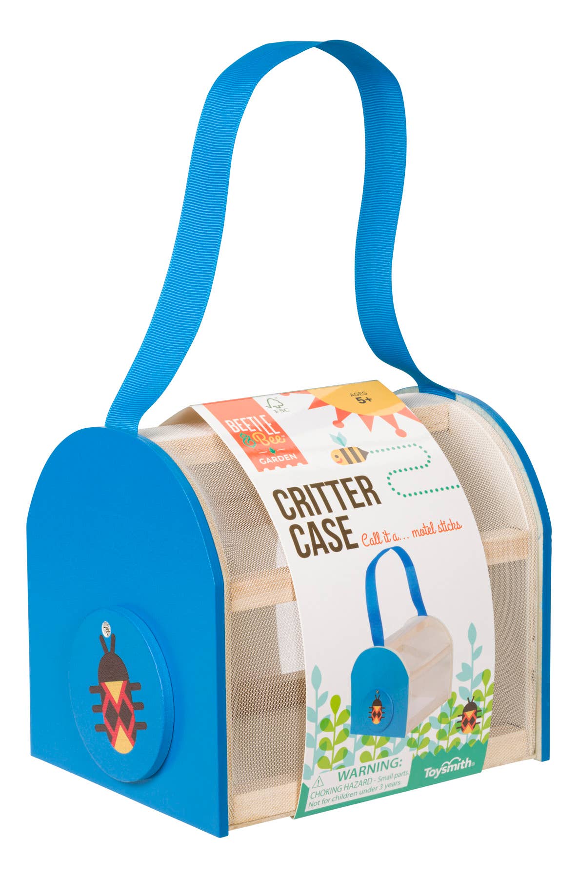 Beetle & Bee Critter Case FSC Certified Wood-Outdoor Play Set