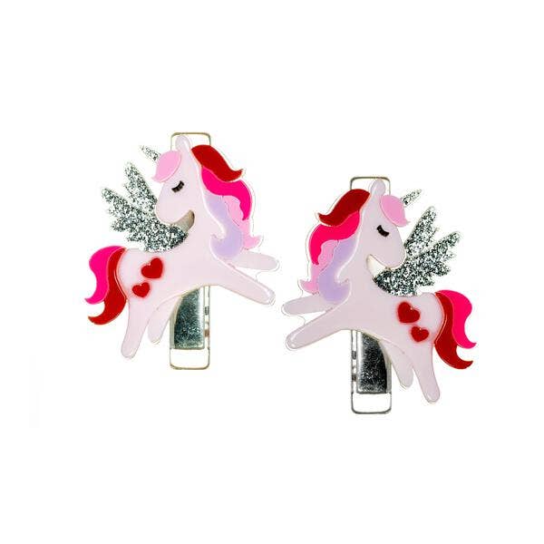 Unicorn Love Alligator Clips