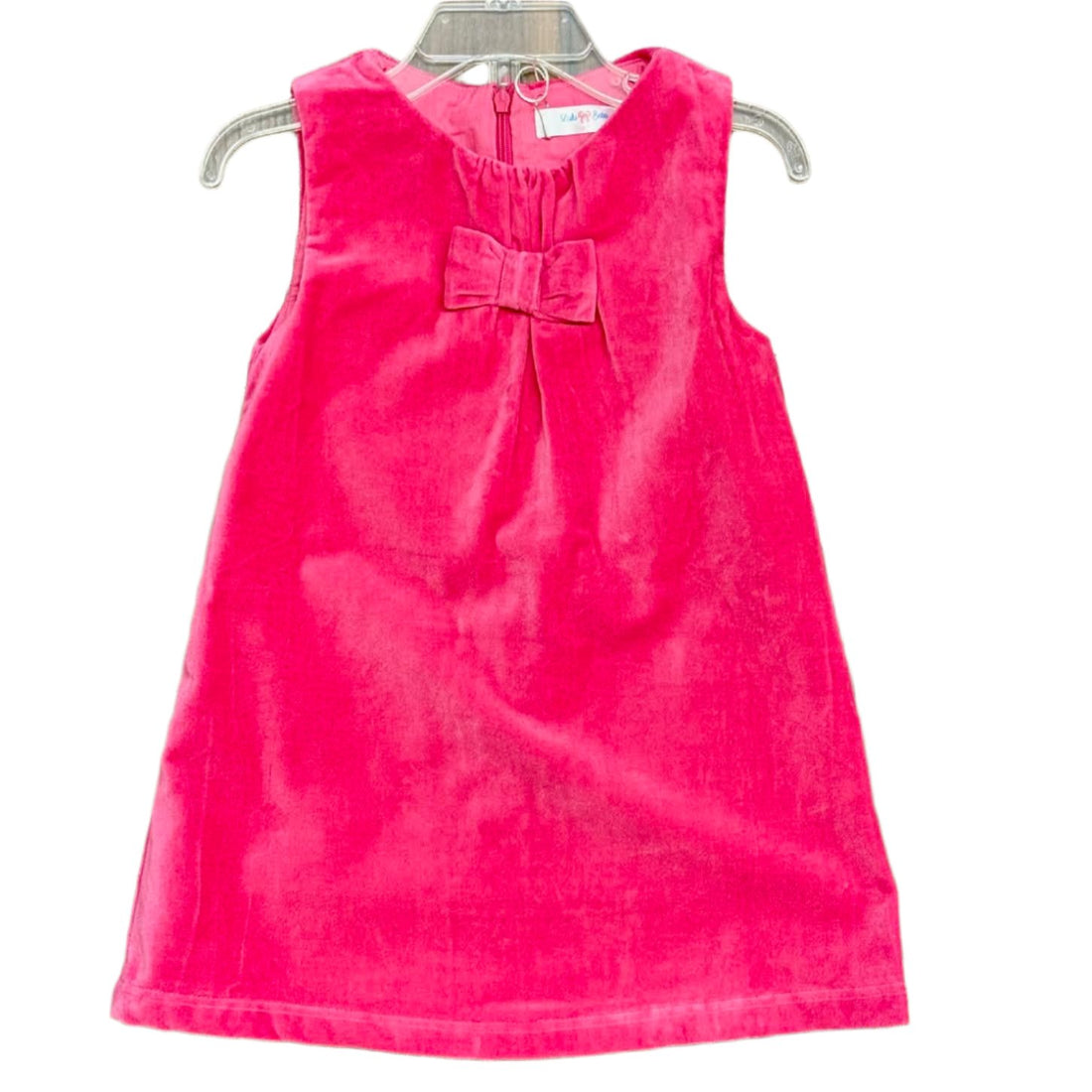 Pink Velvet Jumper Dress