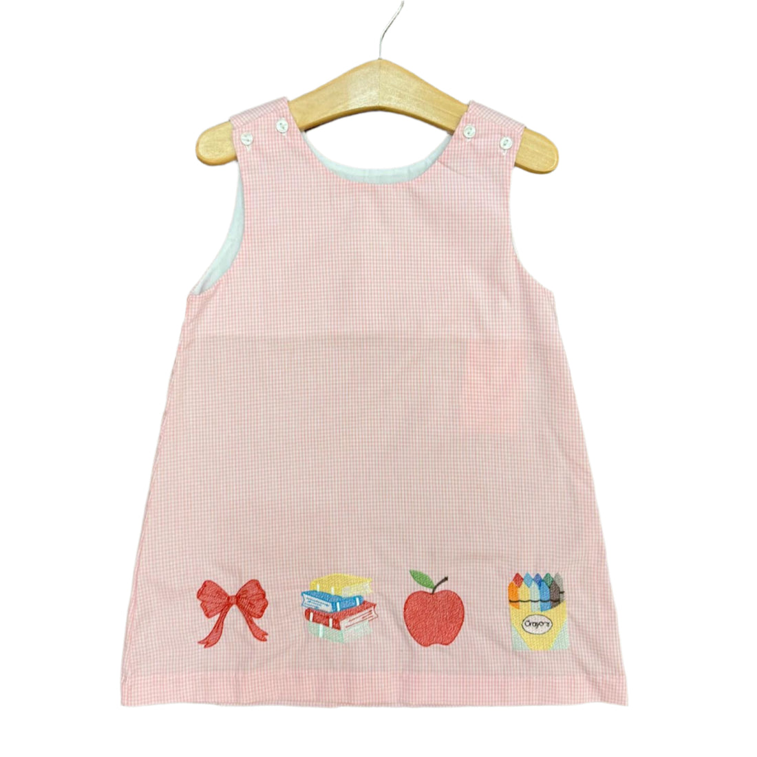 Back to School Embroidered Dress