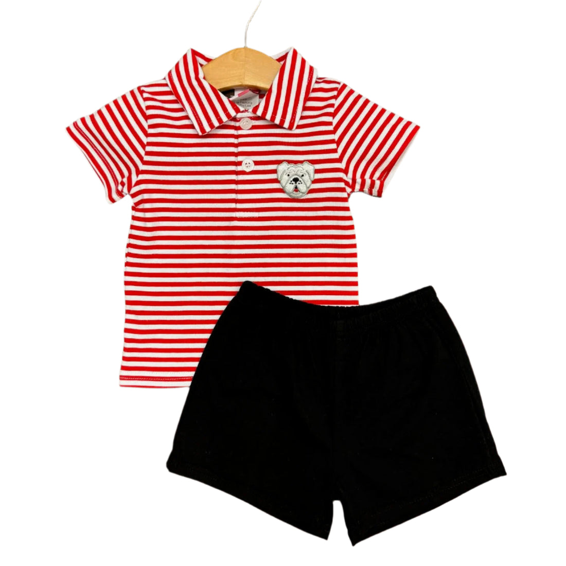 Bulldog Boys Short Set