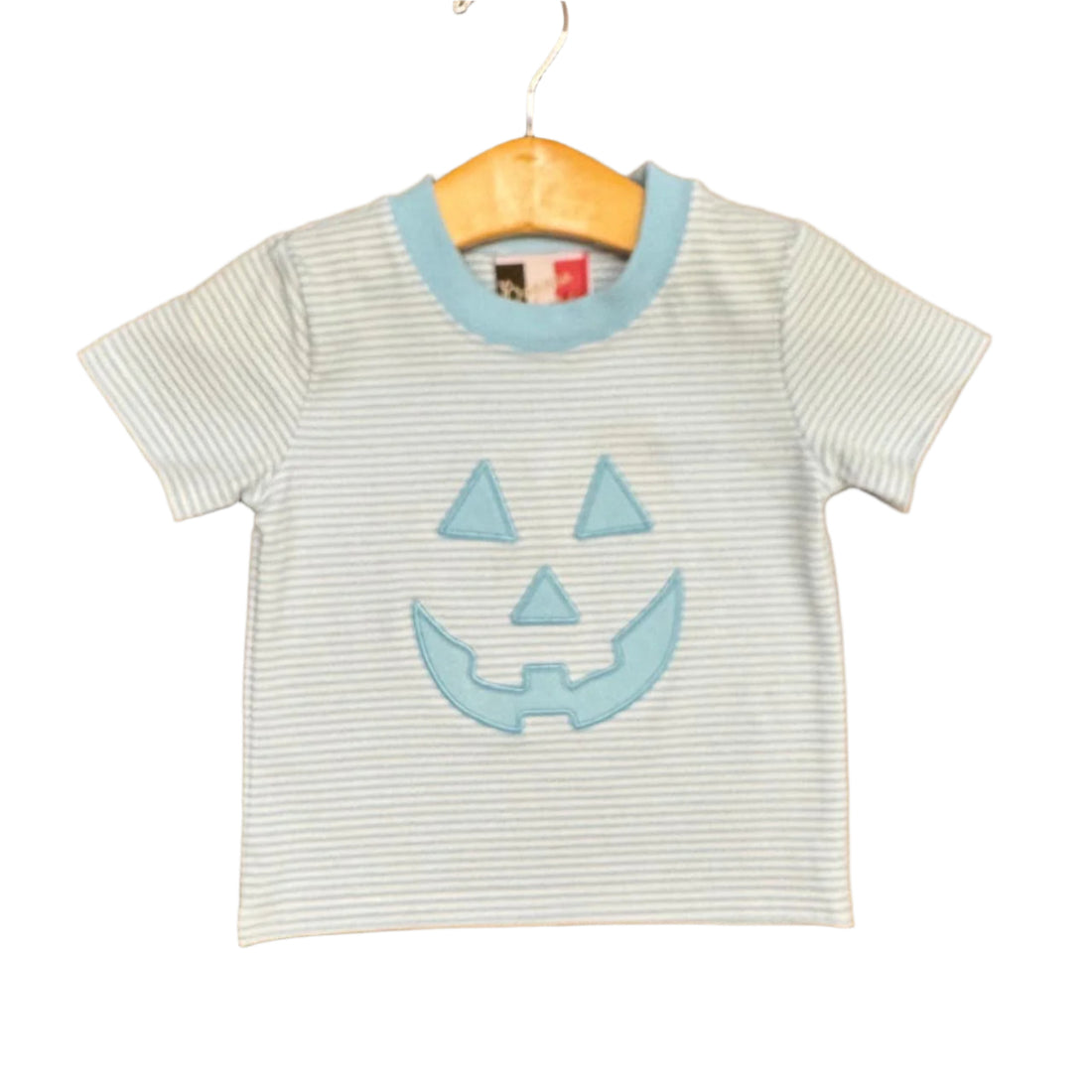Boys Jack-O-Lantern T-Shirt: Light Blue