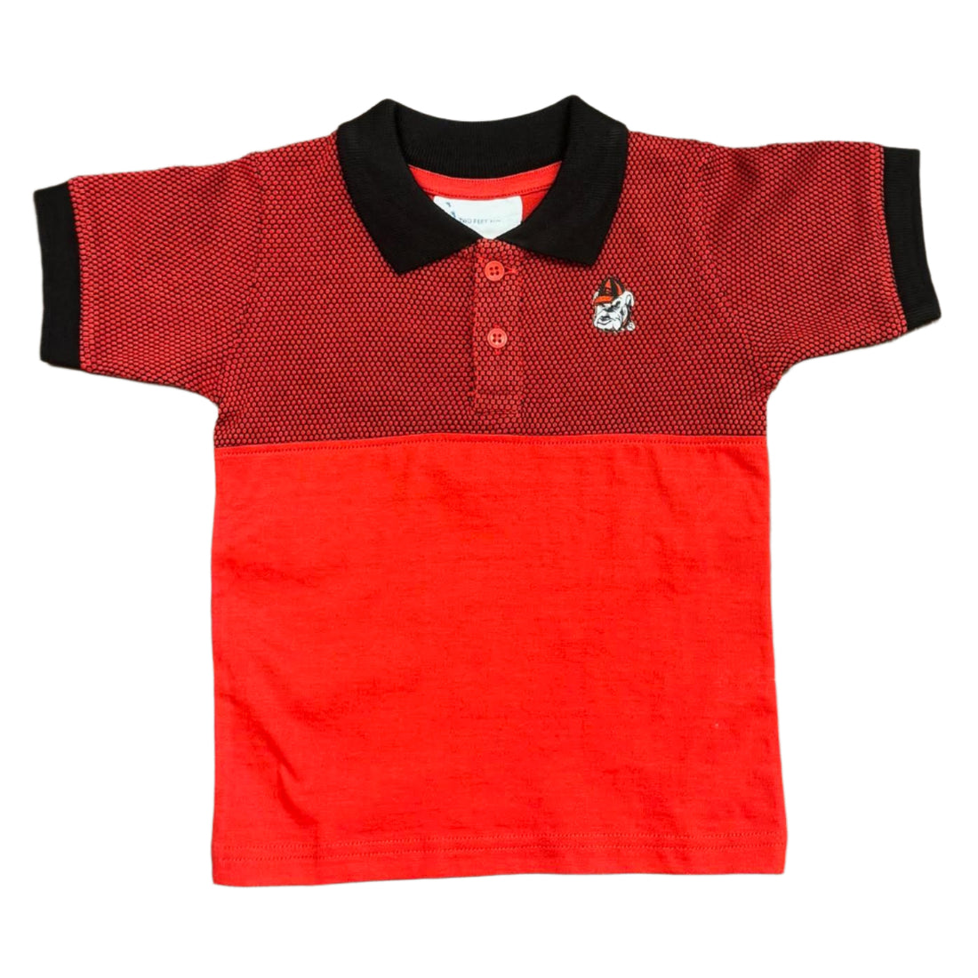 Georgia Honeycomb Polo: Red