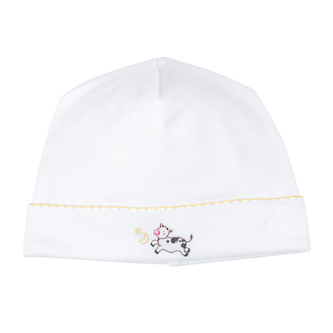 Hey Diddle, Diddle Embroidered Baby Beanie