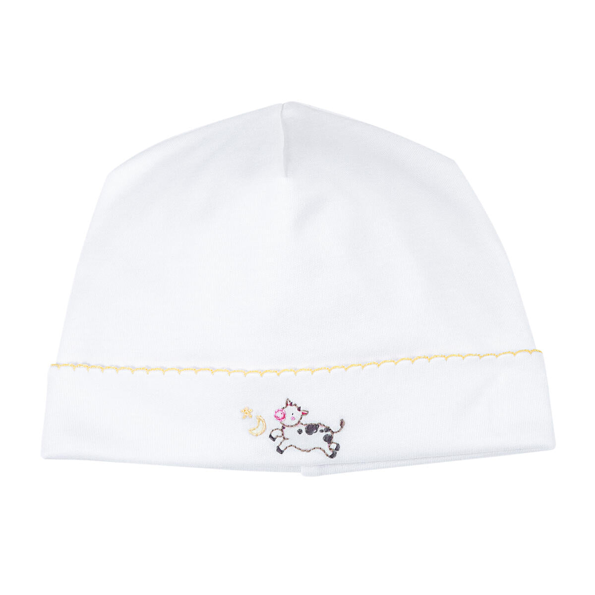 Hey Diddle, Diddle Embroidered Baby Beanie