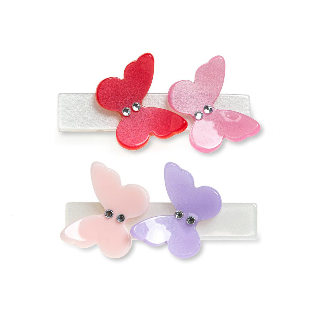 Butterflies Satin Shades Hair Clips