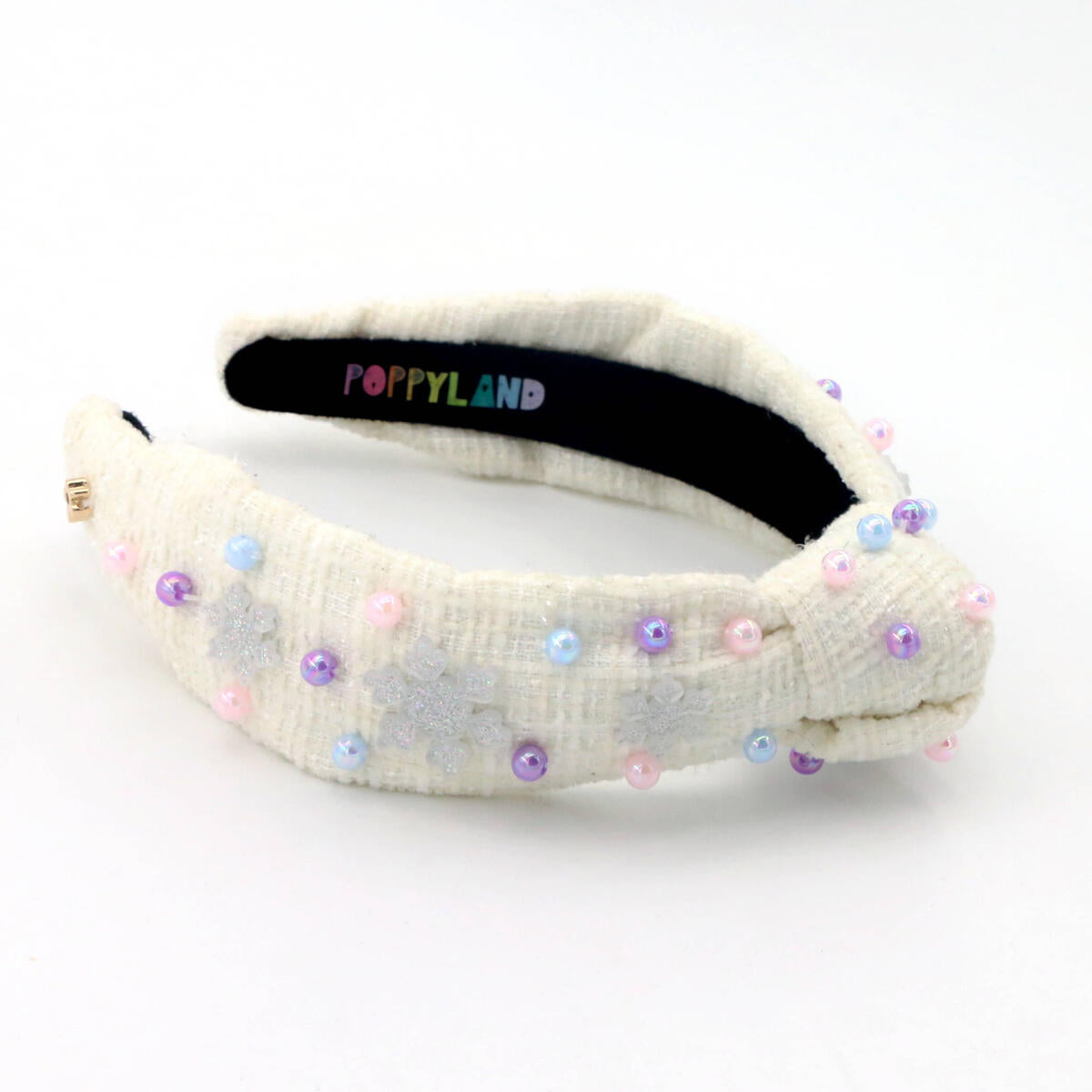 PoppyLand Snowball Sparkle Headband