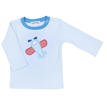 Propeller Pals LS Applique T-Shirt