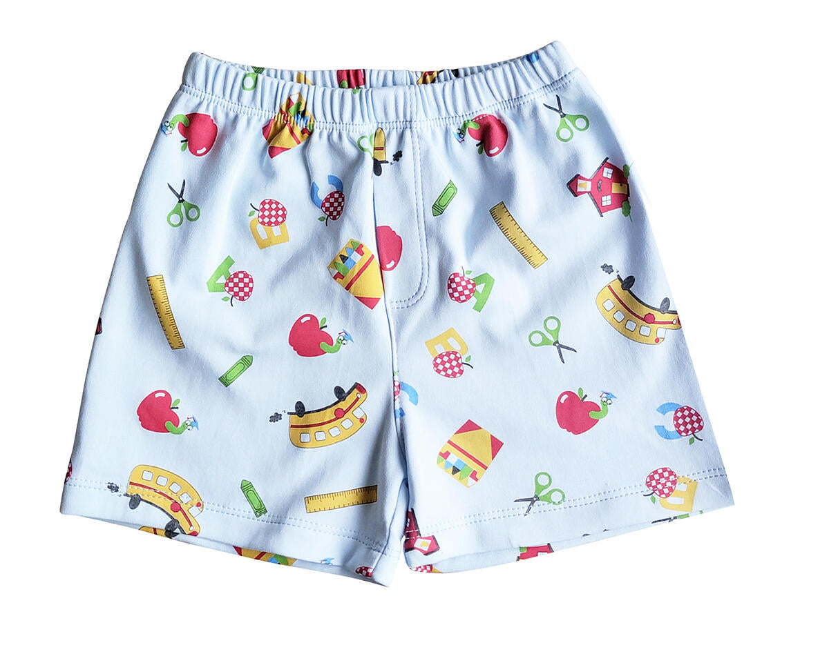 Back to School Polo Shorts Set (Boys)