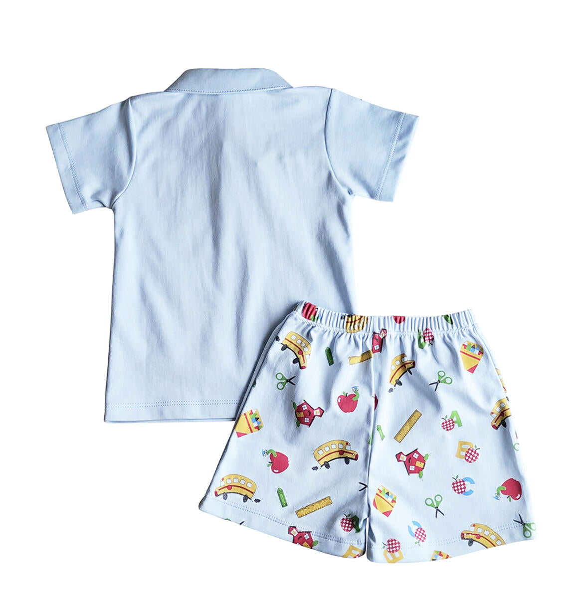 Back to School Polo Shorts Set (Boys)