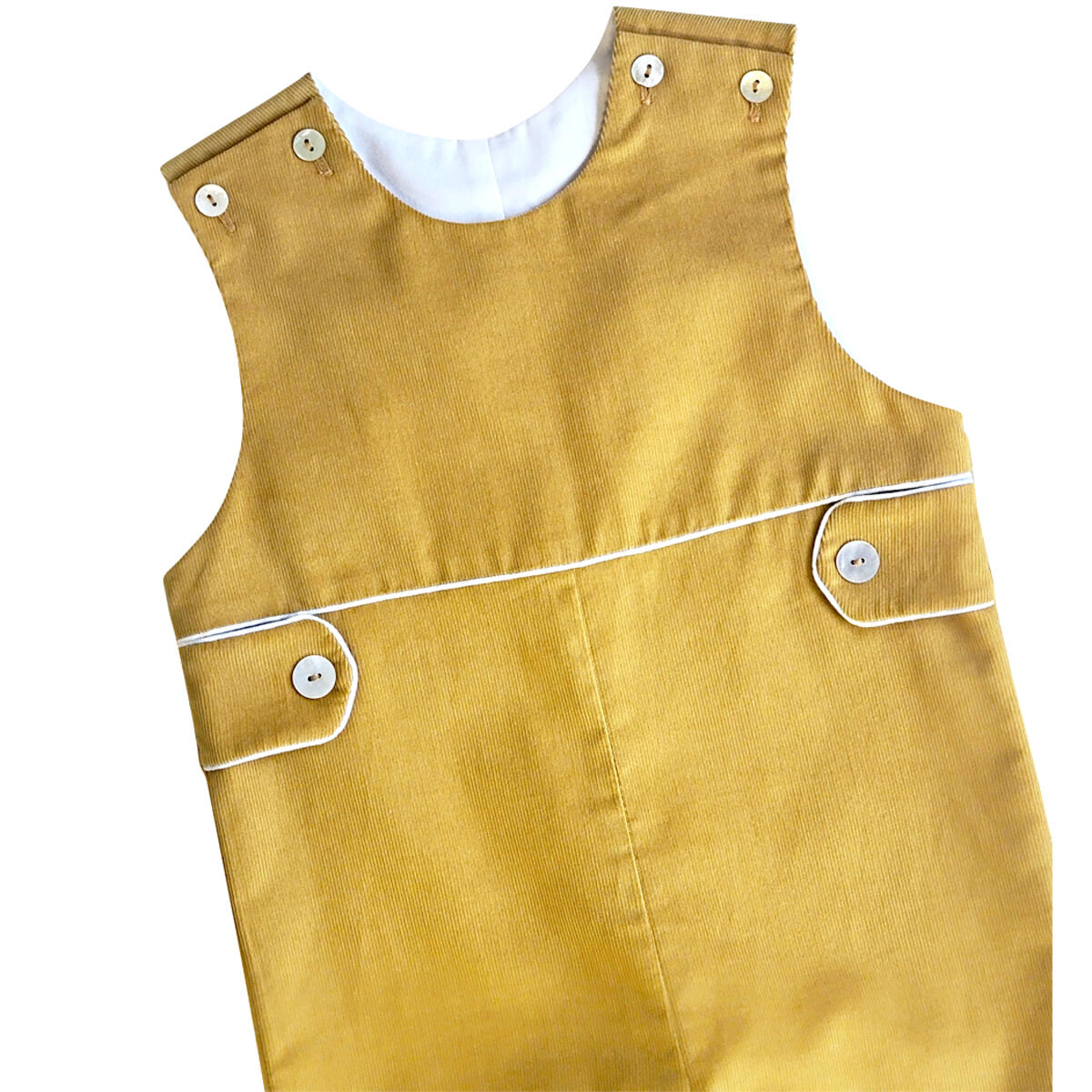 Mustard Corduroy Longall