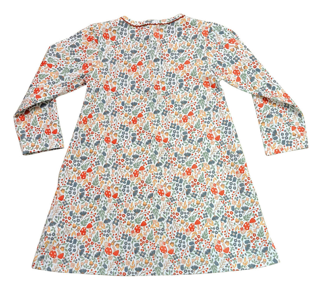 Fall Flowers A-Line Dress