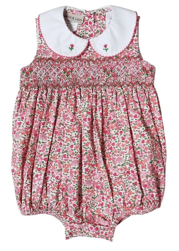 Brooke Hand Smocked Bubble