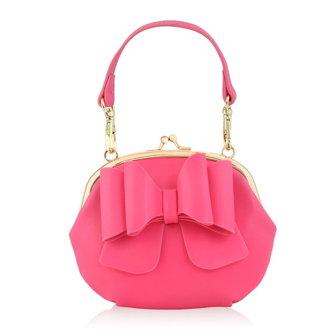 Hadley Petite Handbag: Hot Pink