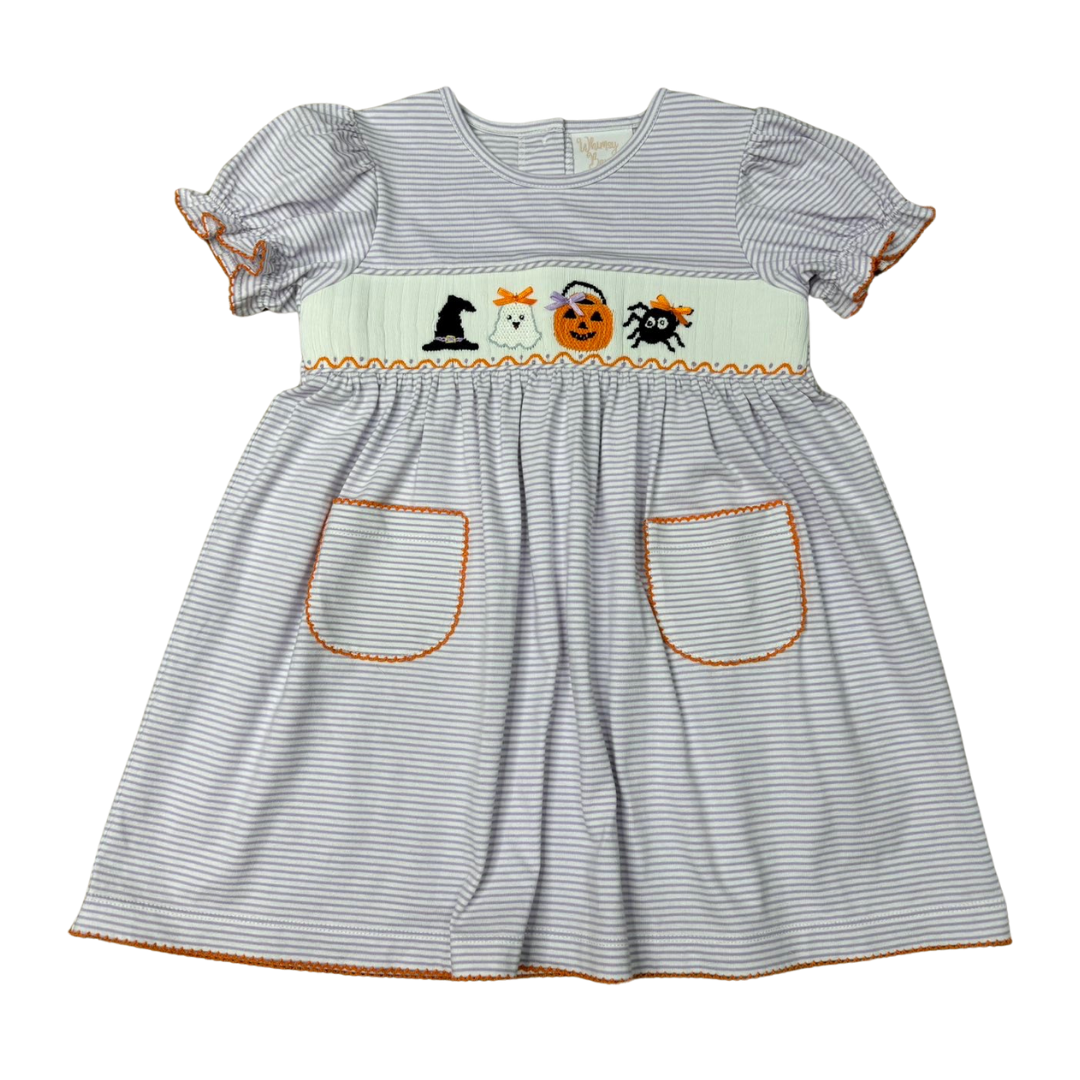 Tricks &amp; Treats Smocked Dress