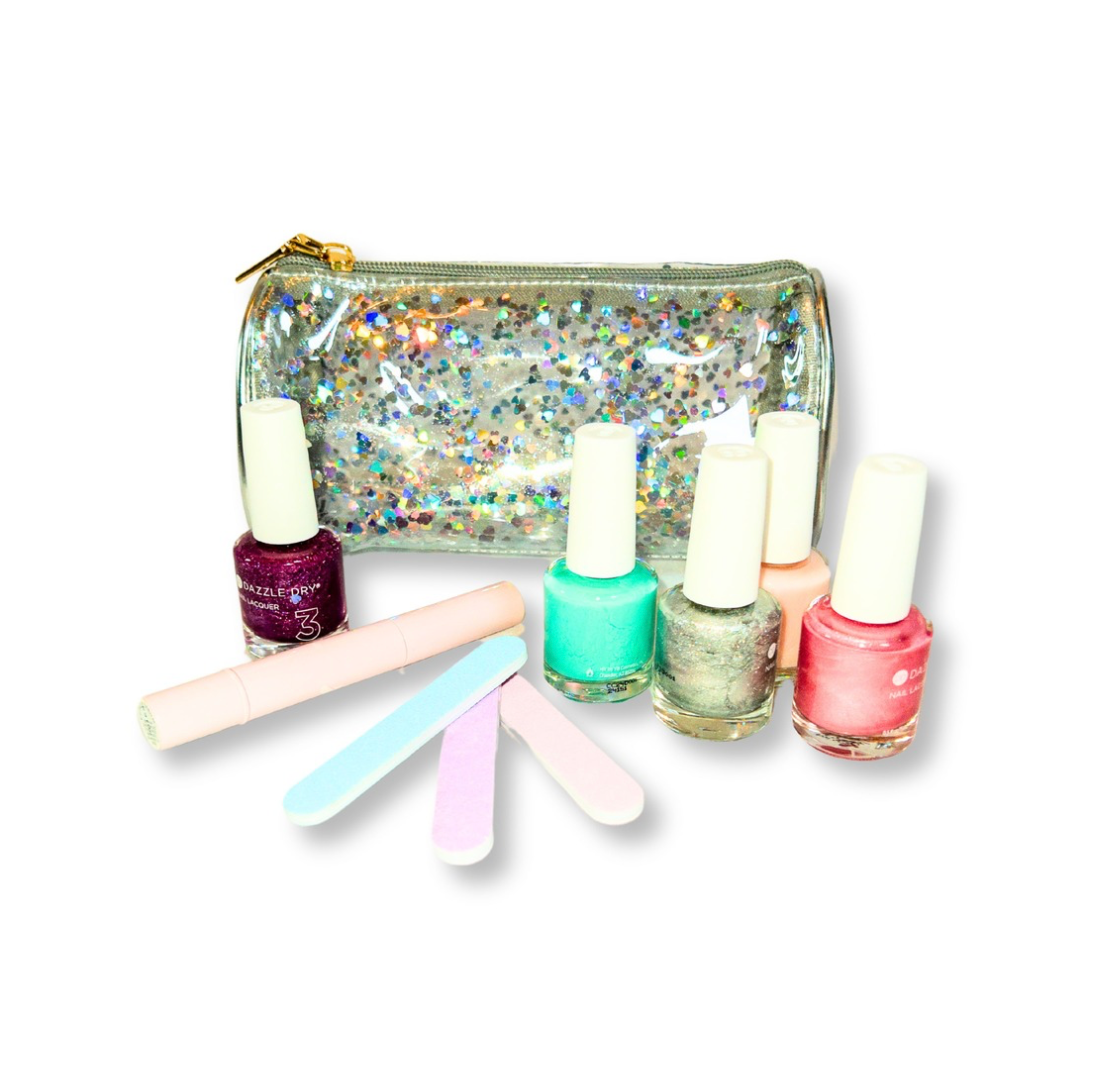 Glitter Cosmetic Bag: Small