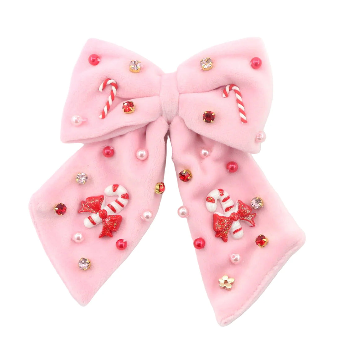 Candy Cane Lane Bow
