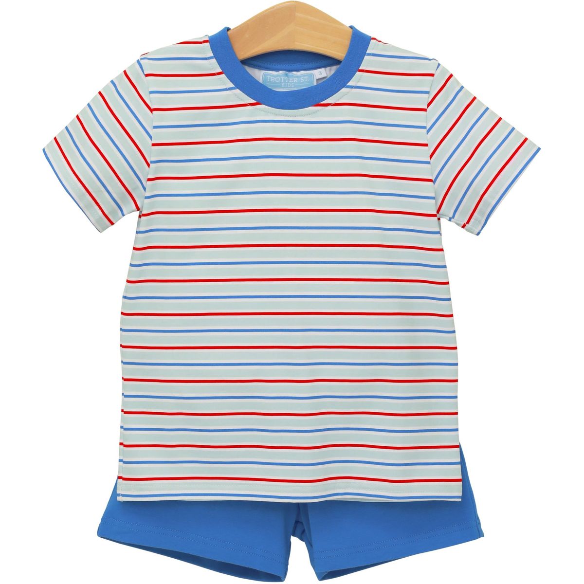 Drew Short Set: Patriotic Stripe