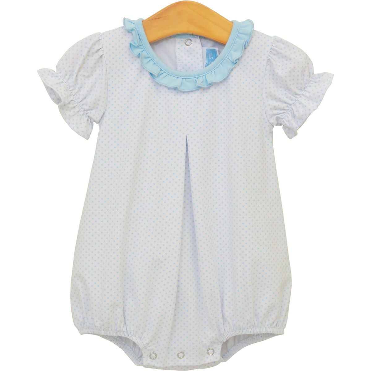 Harriet Bubble: Light Blue Bitty Dot