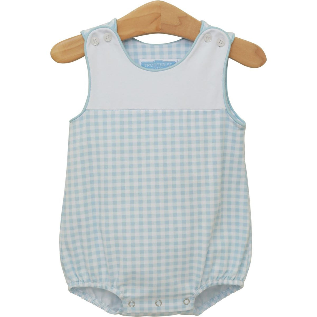 Madden Bubble: Light Blue Gingham