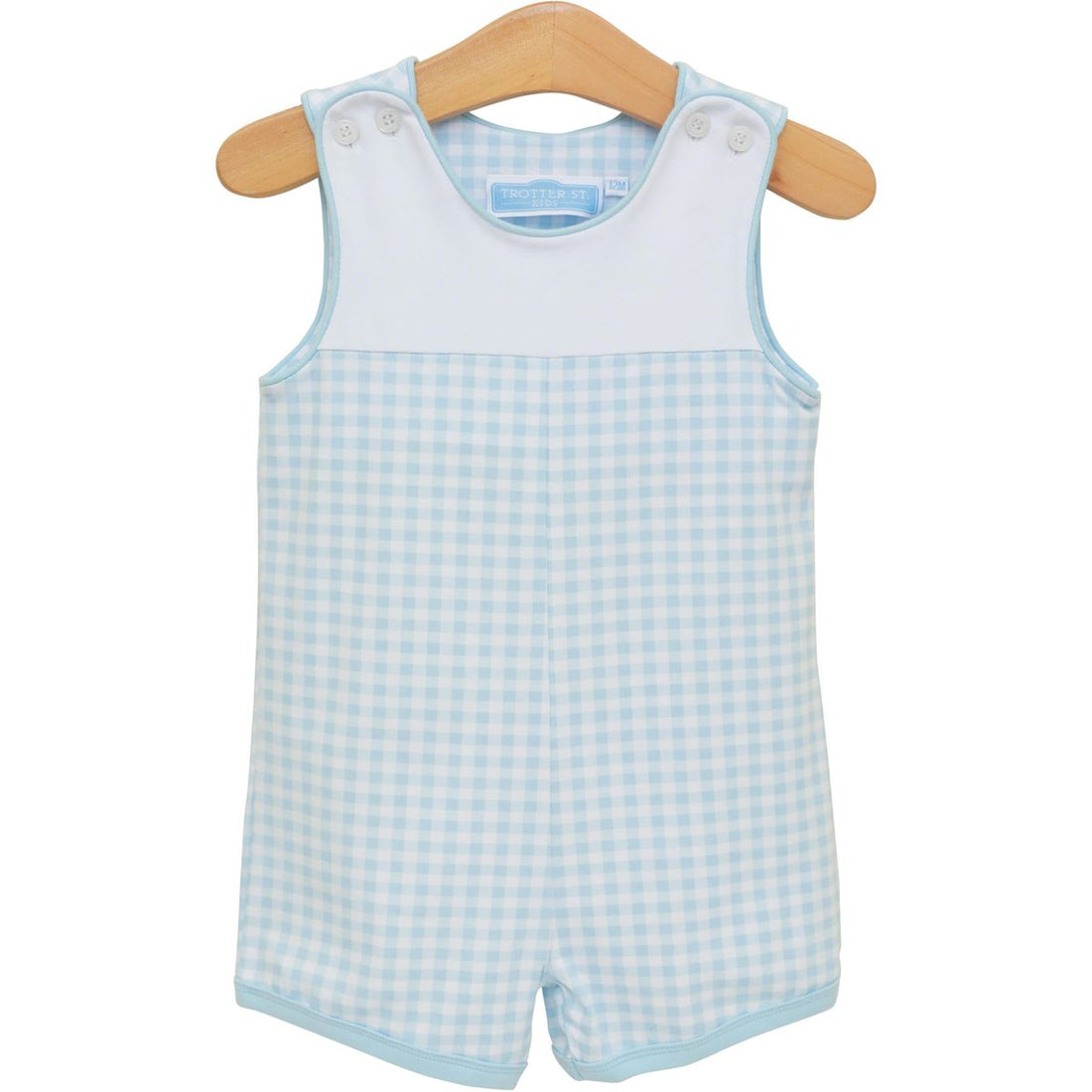 Madden Jon Jon: Light Blue Gingham