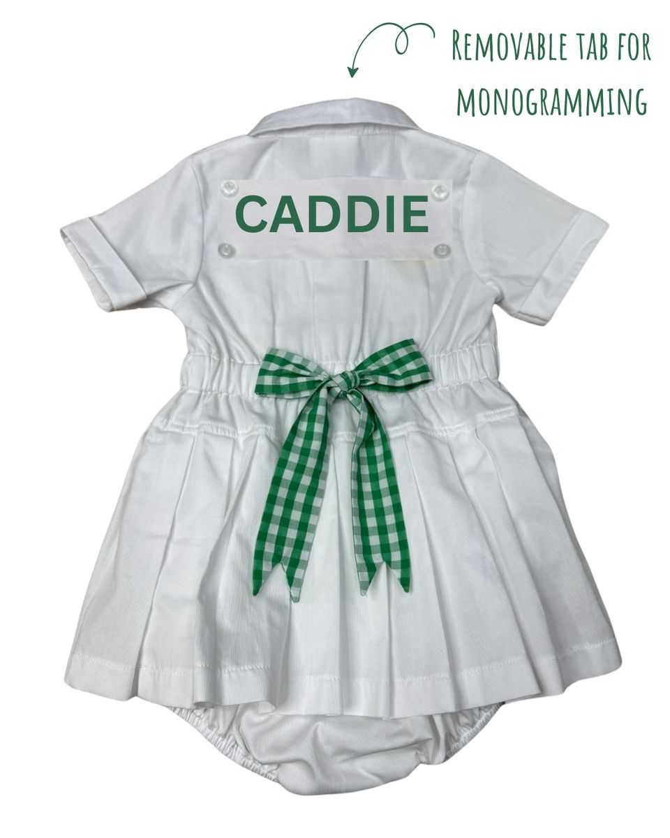 On the Green Skirted Caddie Bubble
