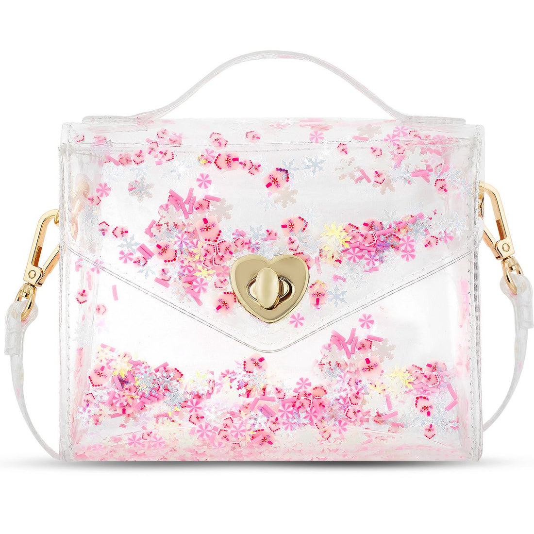 Gussie Handbag: Pink Peppermint