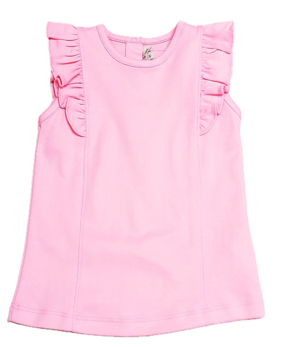 Light Pink Ruffle Tank