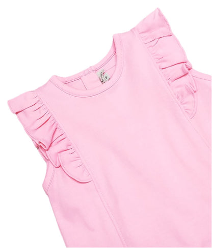 Light Pink Ruffle Tank