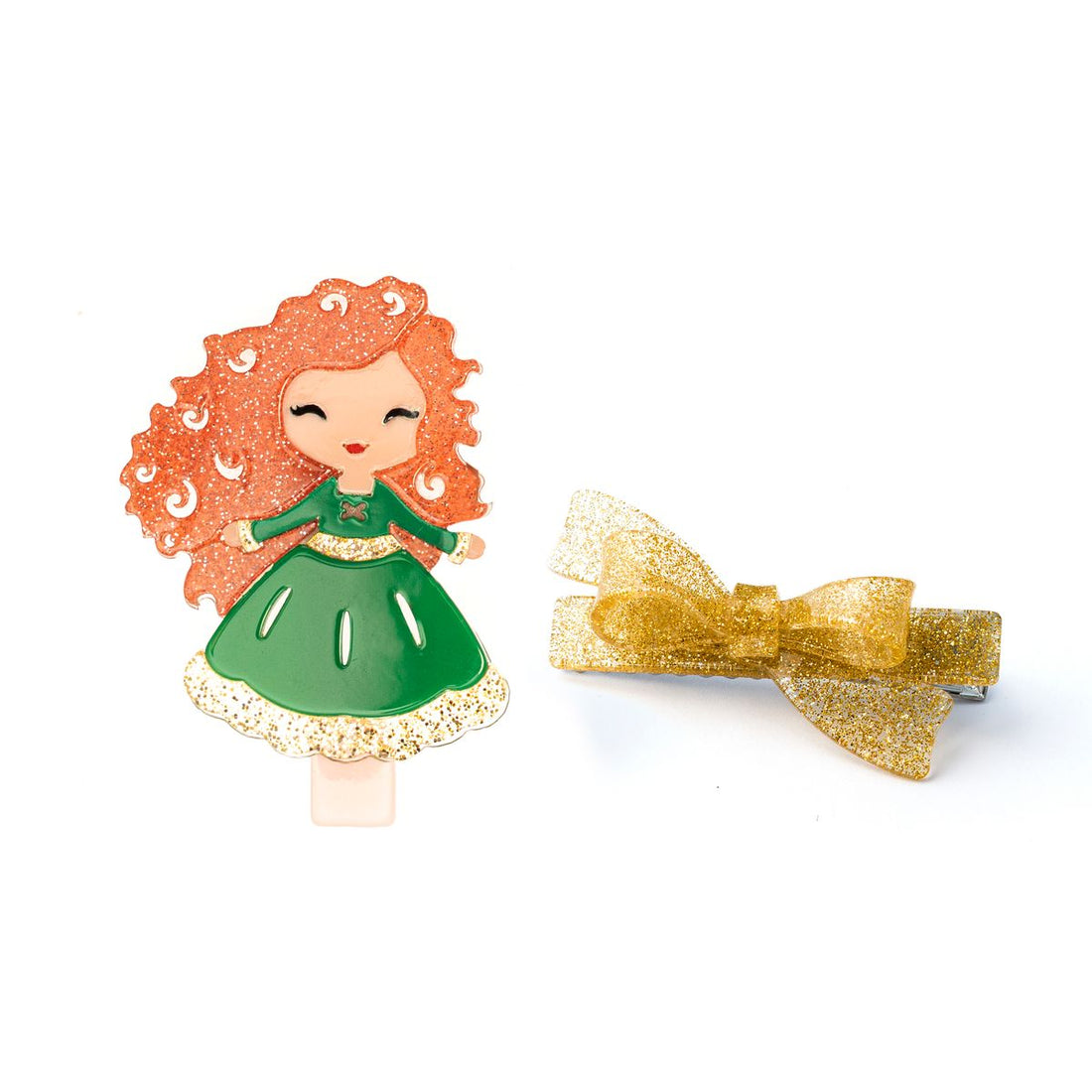 Cute Doll Green Dress Hair Clips (Copy)