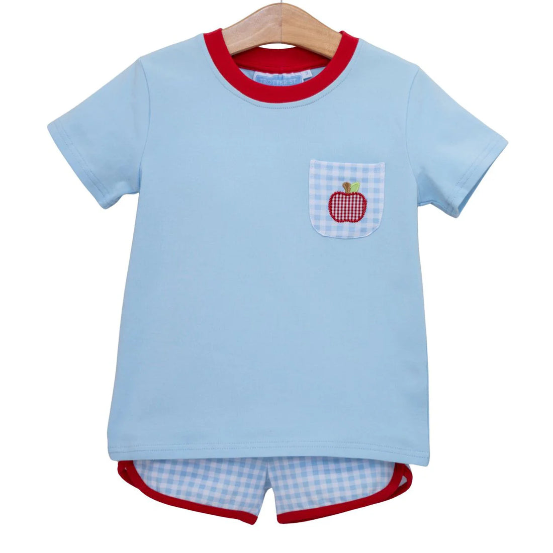 Apple Trio Boys Short Set