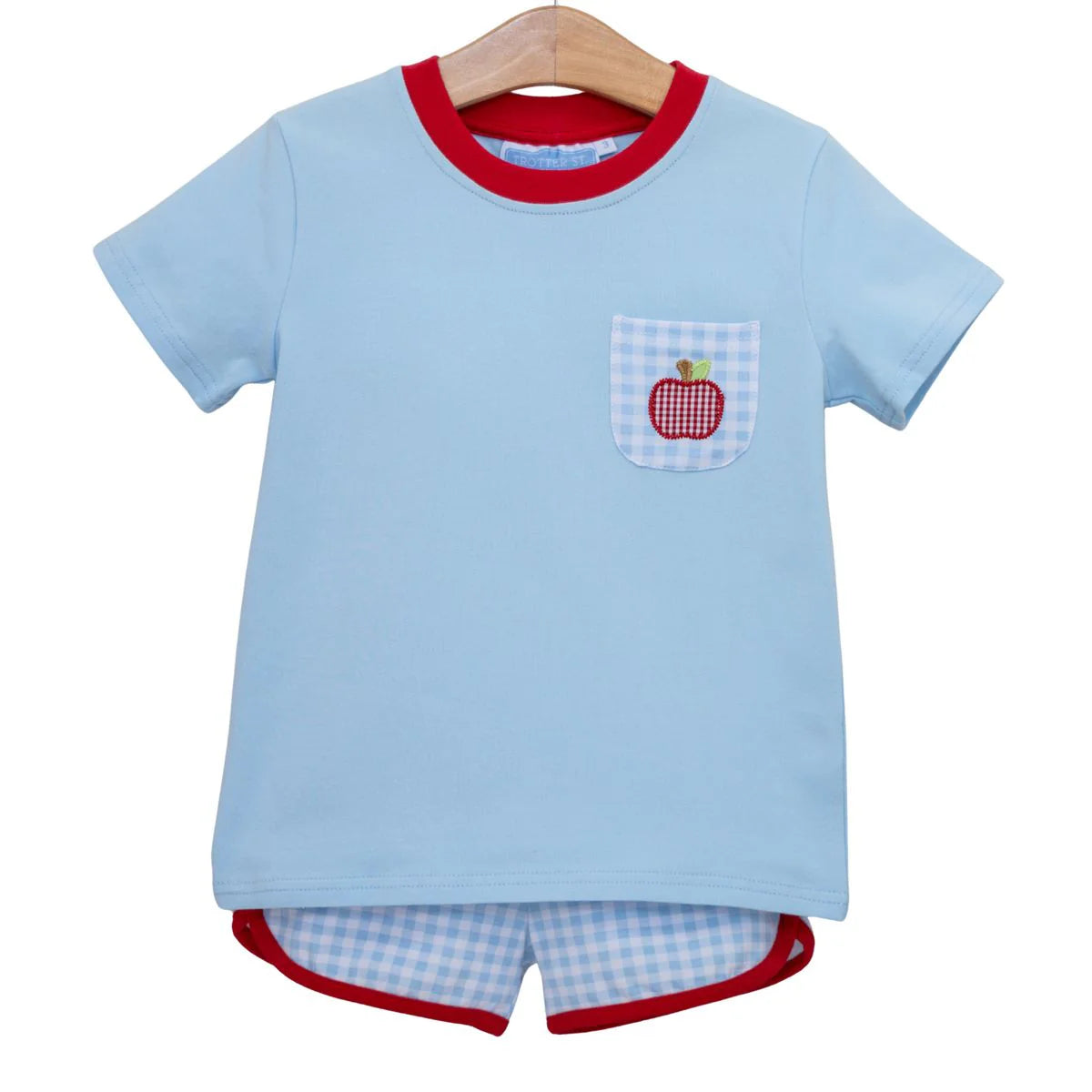 Apple Trio Boys Short Set
