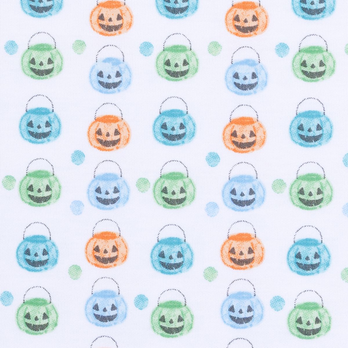 Pumpkin Party Print Bubble: Light Blue