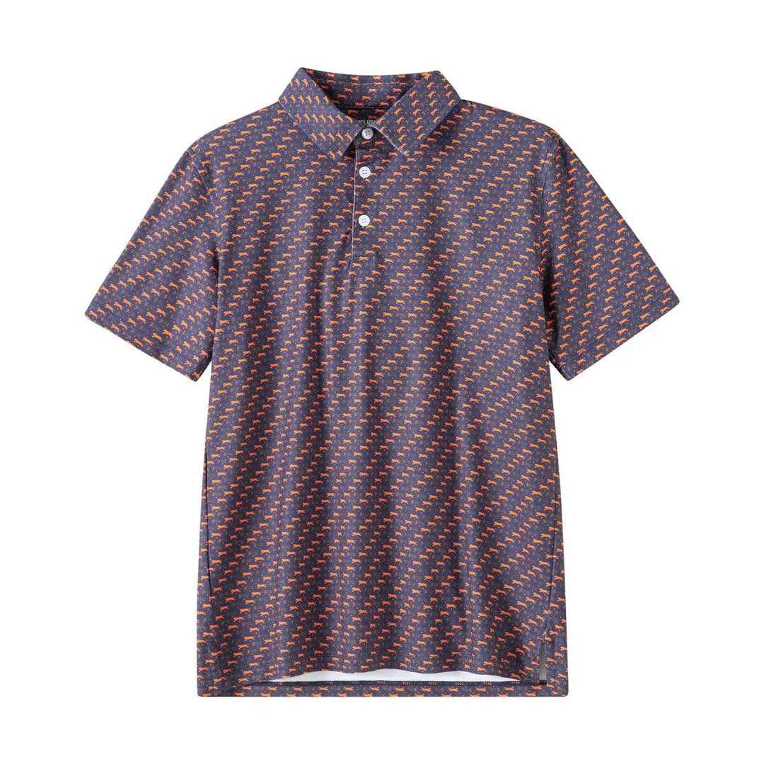 AL Tiger Outline Performance SS Polo