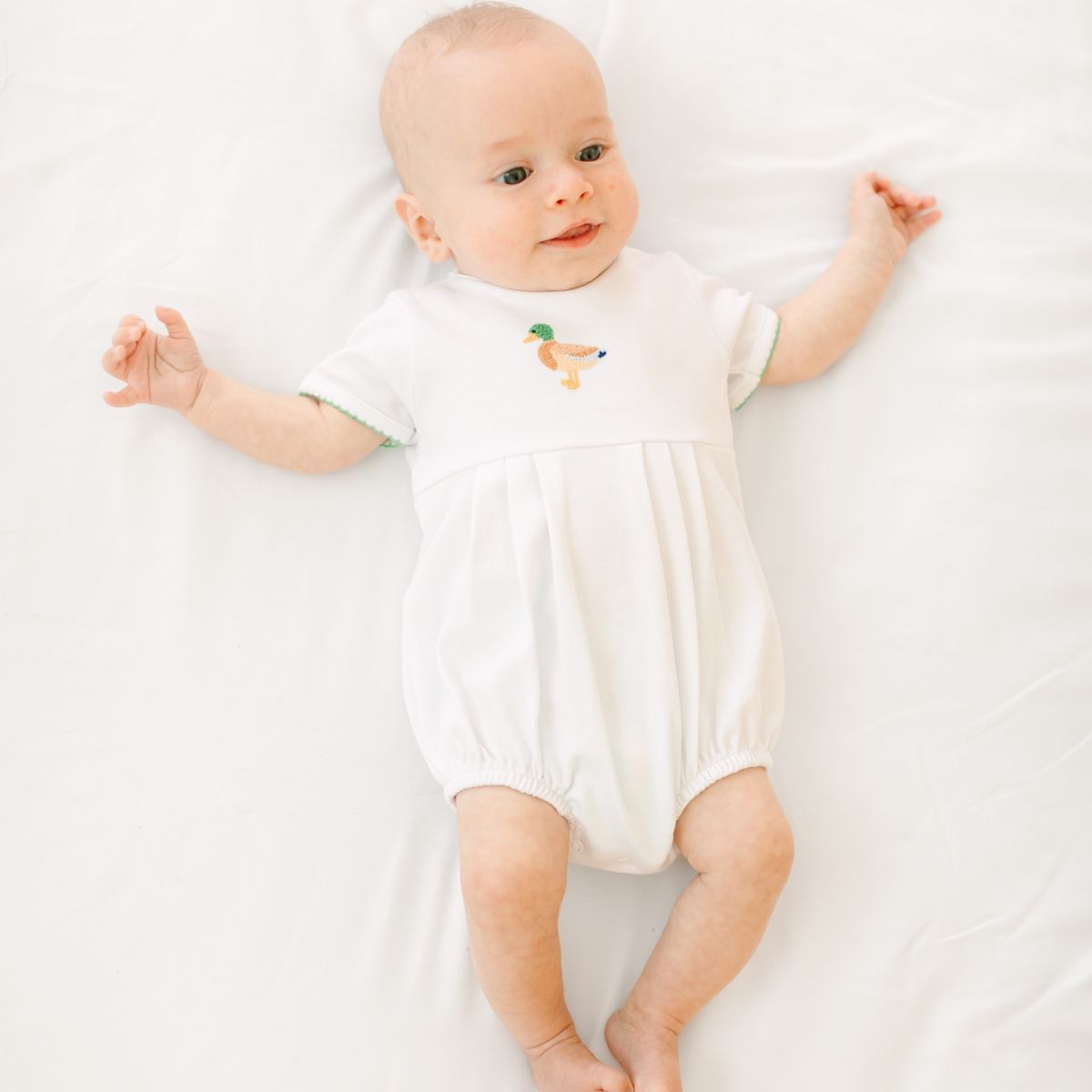 Mallard Moments Green S/S Boy Bubble