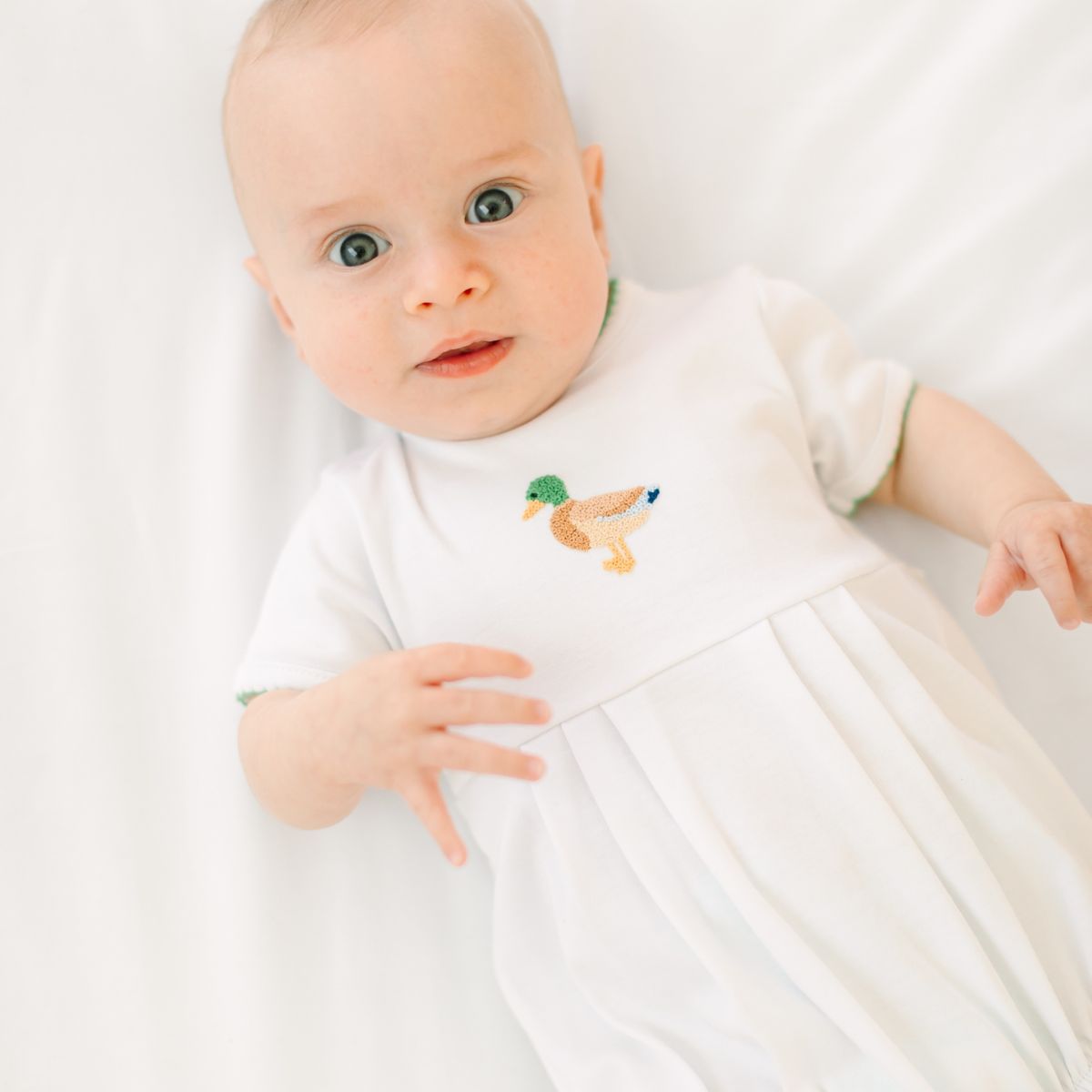 Mallard Moments Green S/S Boy Bubble