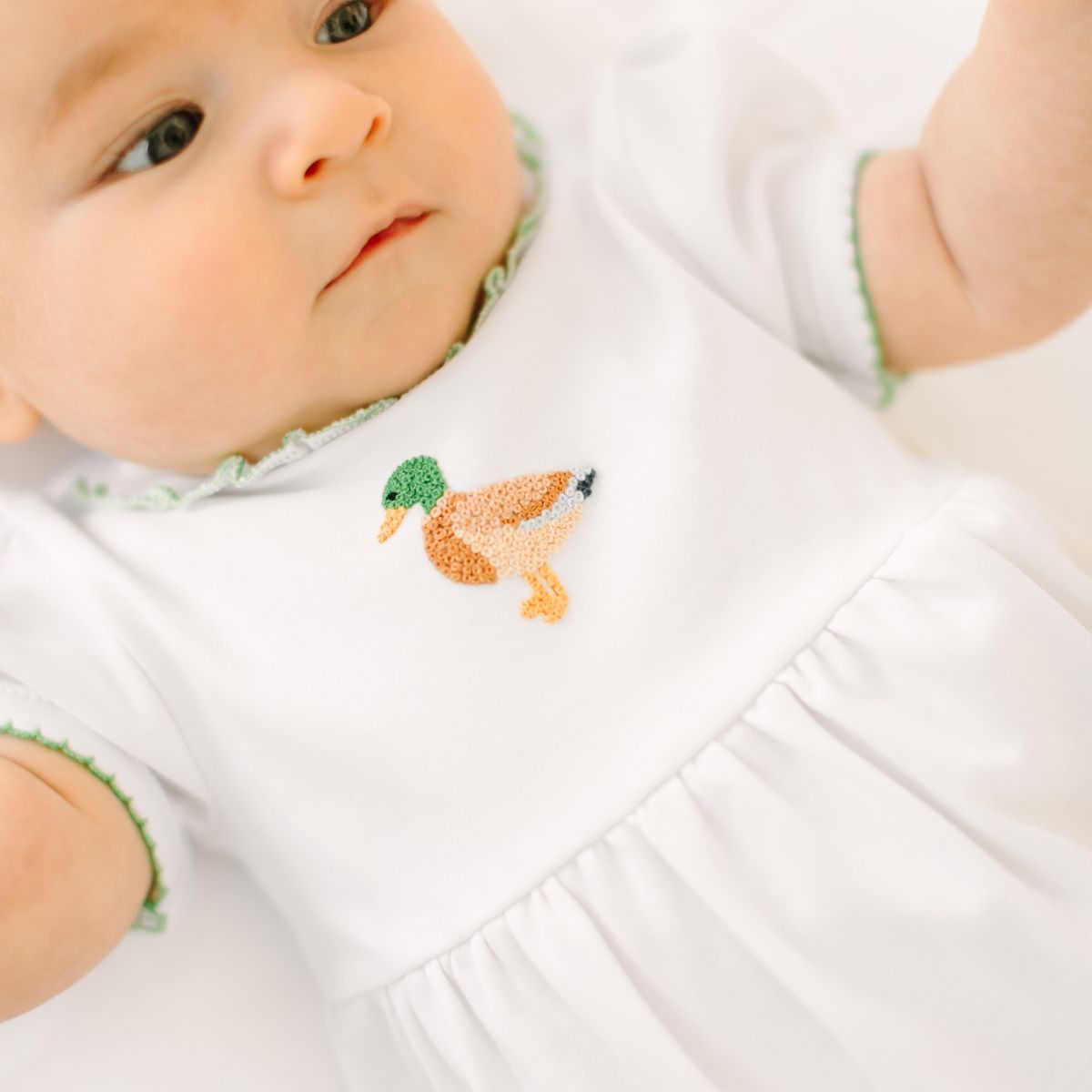 Mallard Moments Green S/S Girl Bubble