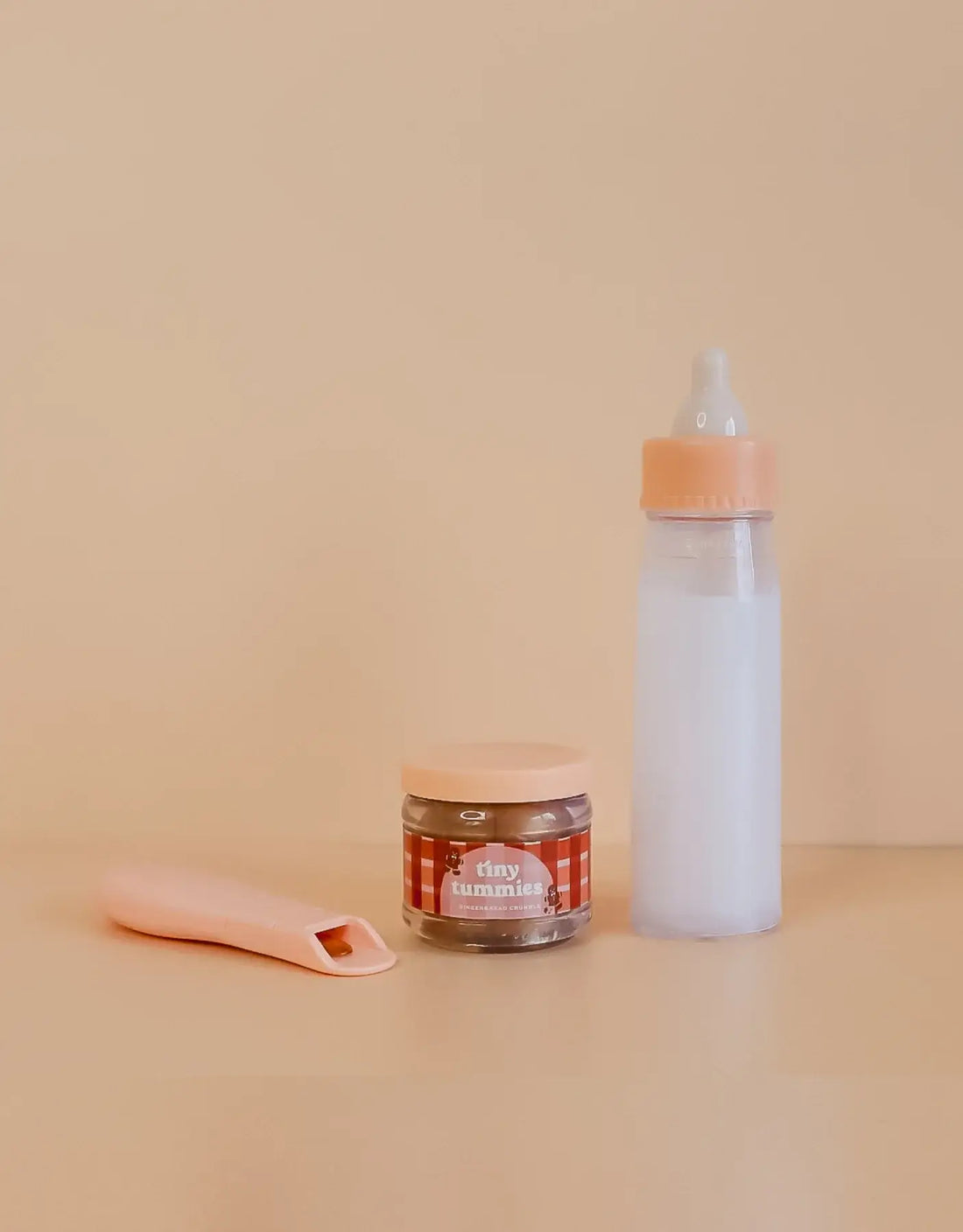 Baby Doll Gingerbread Puree and Milk Bottle Set